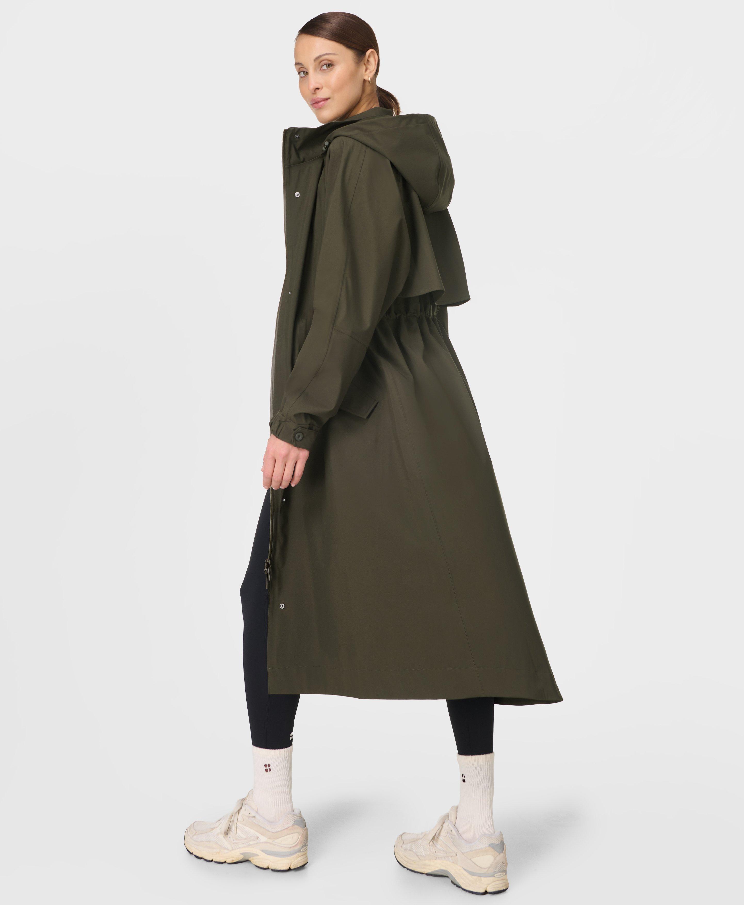 Motion Waterproof Longline Parka - Nori Green | Women's Jackets +