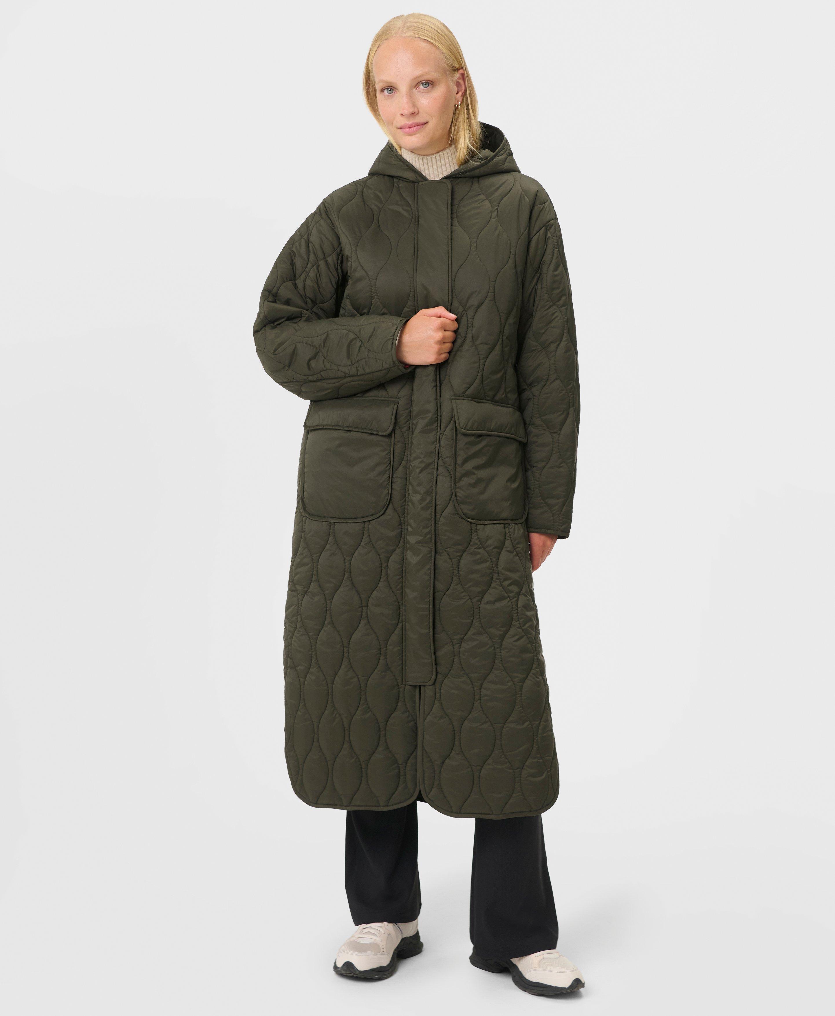 On The Move Parka - Nori Green | Women's Jackets + Coats | Sweaty Betty