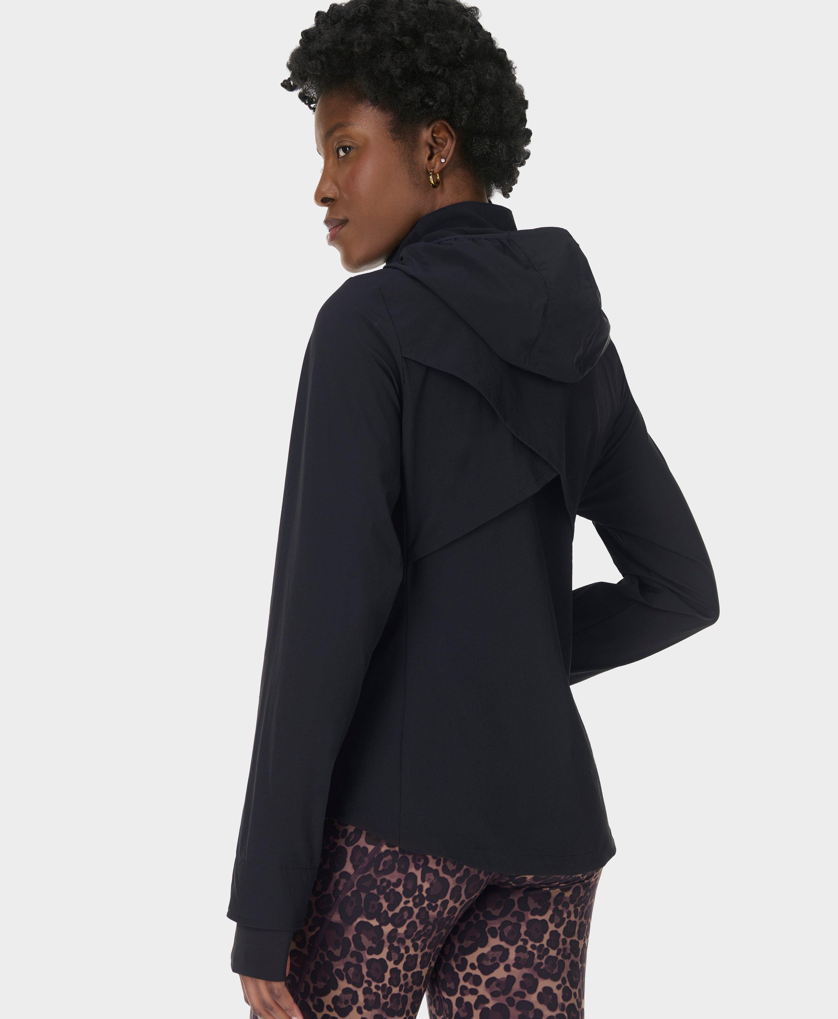 Sweaty Betty ランニング ジャケットM Ultimate Sneaker Water Resistant Jacket - Black | Women's Jackets