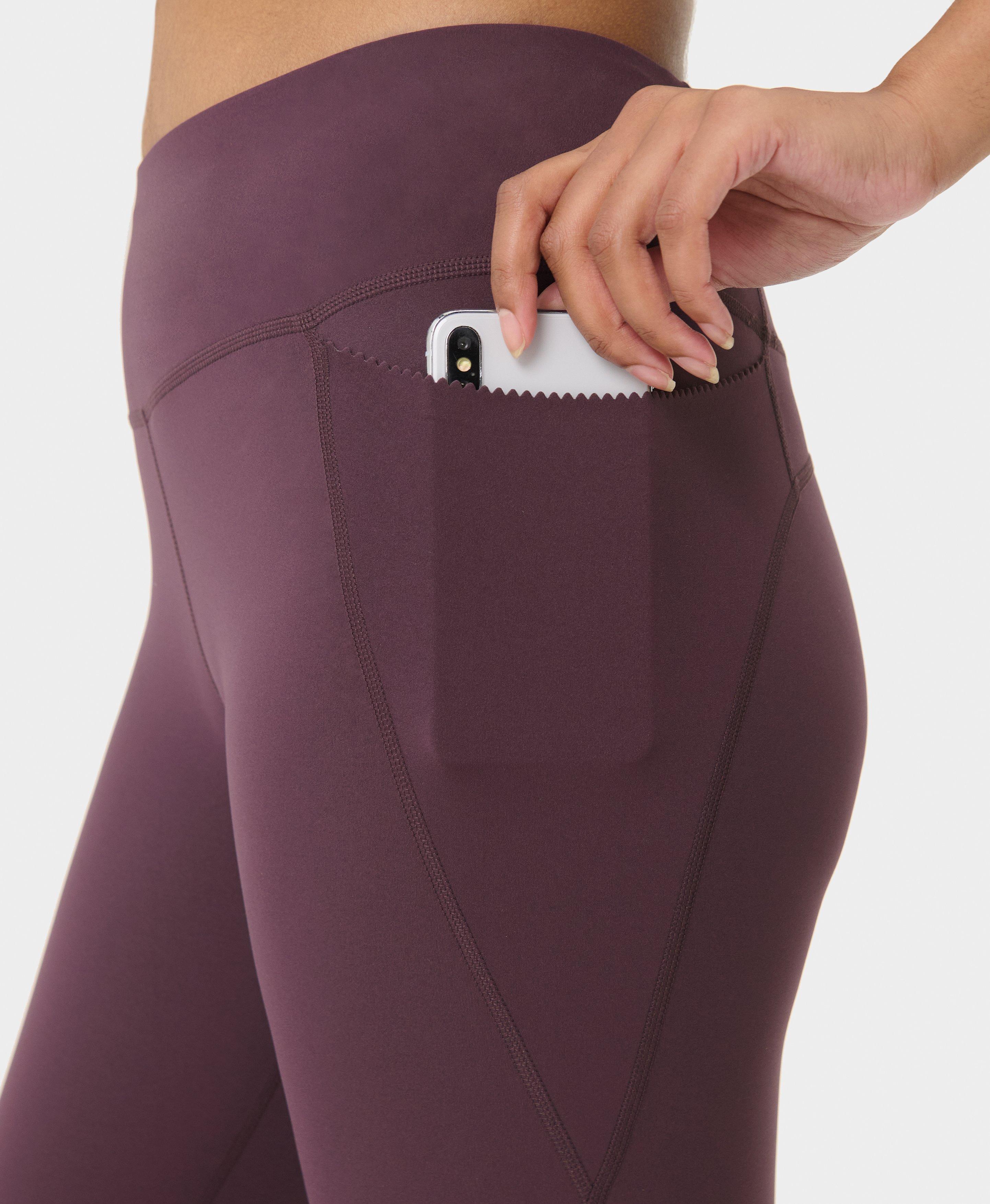Power 7/8 Mini Scalloped Edge Gym Leggings