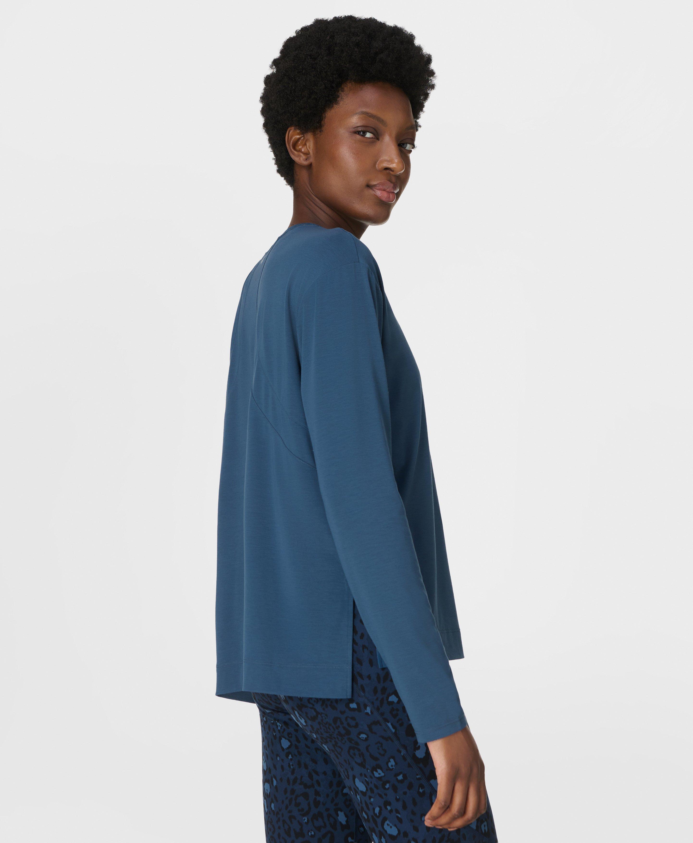 Breezy Boxy Long Sleeve Top