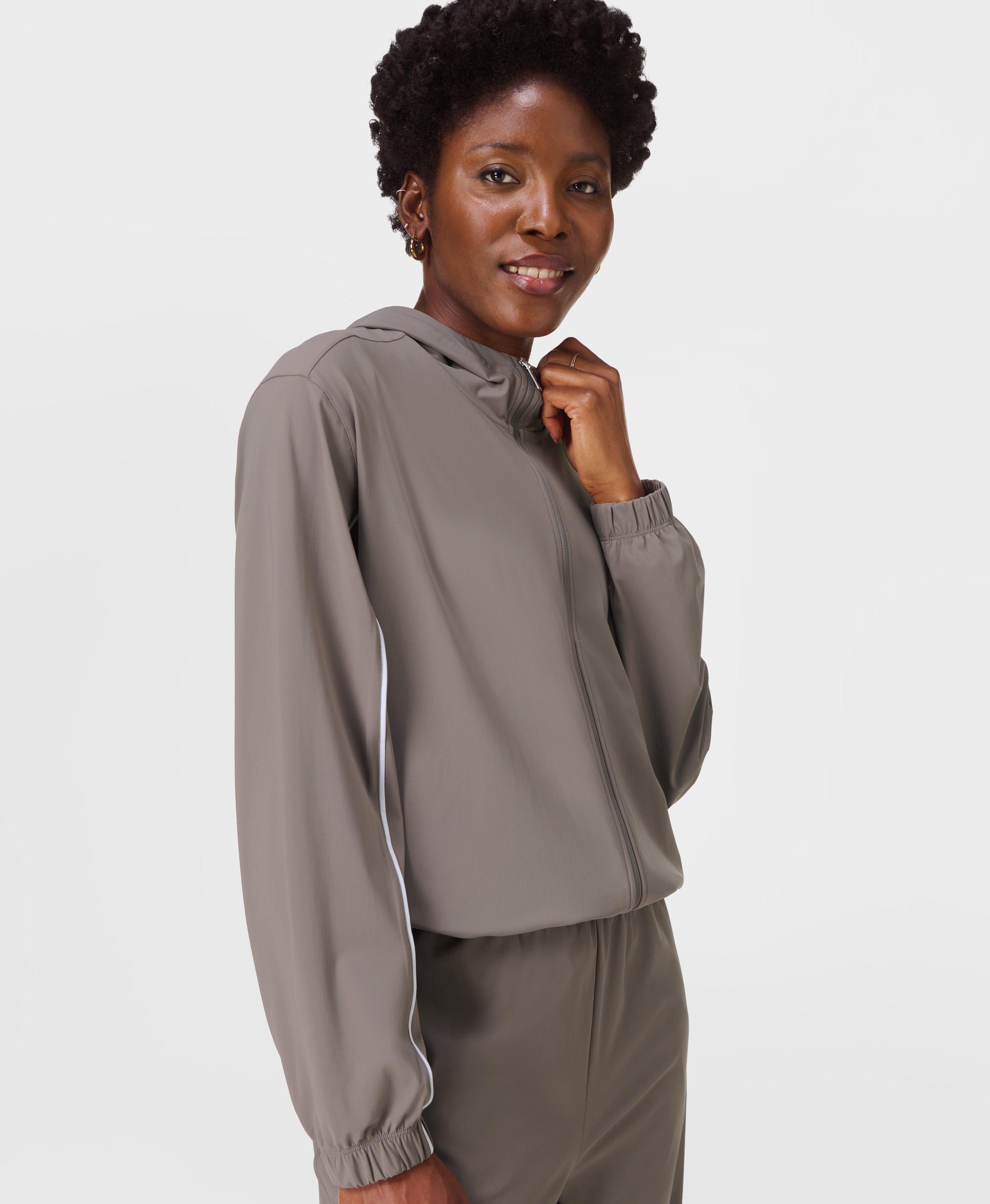 Explorer Cropped Zip Up Hoodie