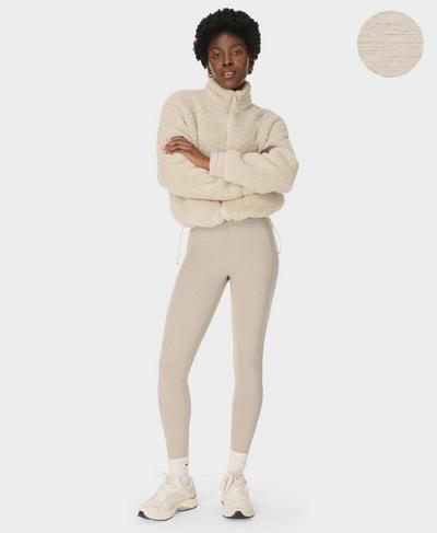 Ultimate Move Marl Leggings, Dusk Beige Marl | Sweaty Betty