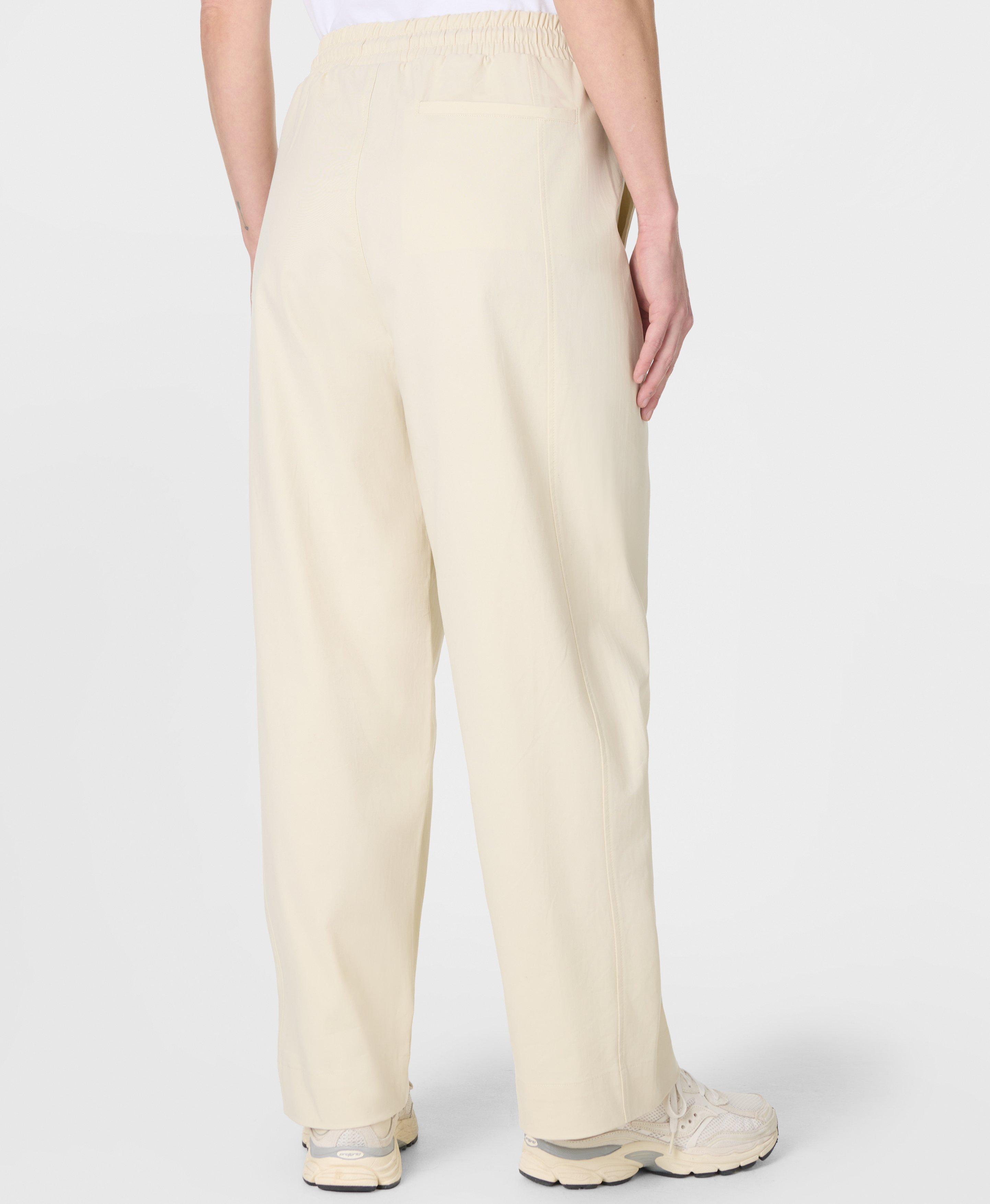 Quinn Chino Trousers - Wheat Beige | Women's Trousers & Yoga Pants