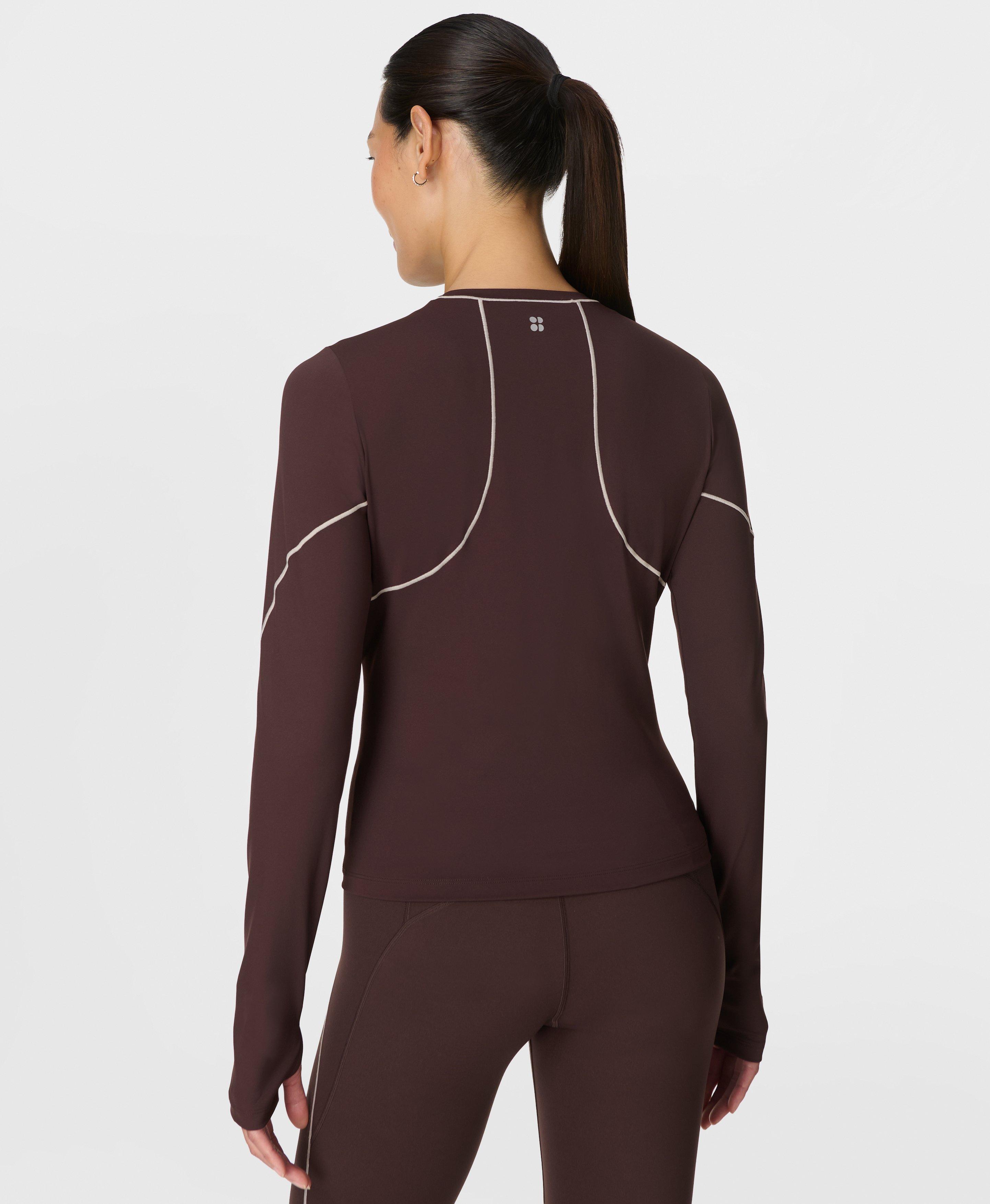 vujade 25aw contrast stich long sleeve