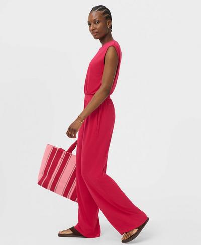 Modal Jumpsuit, Crimson Red | Sweaty Betty