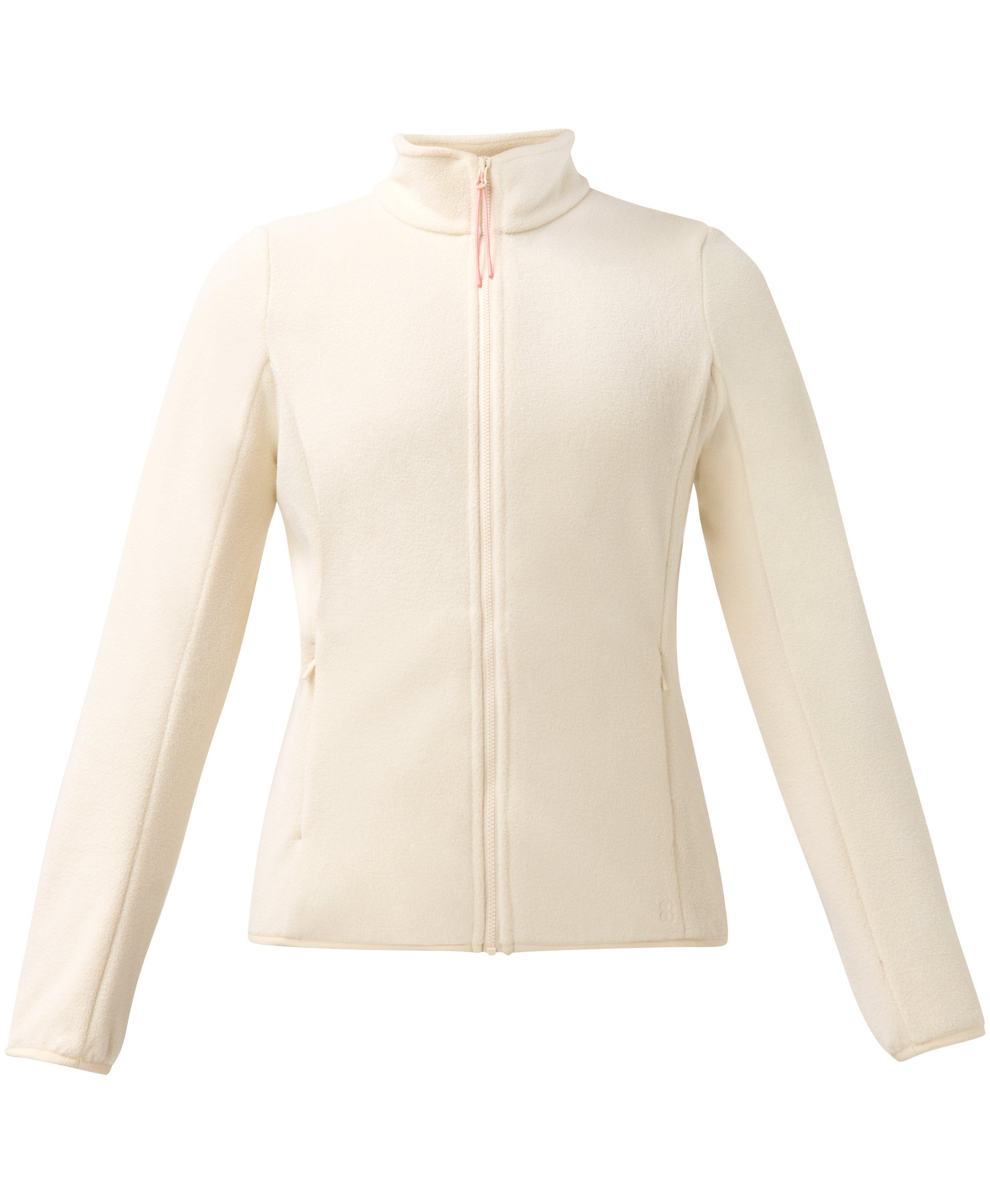 Evergreen Fleece Zip Up - Clay Beige | Women's Jumpers, Sweatshirts ...