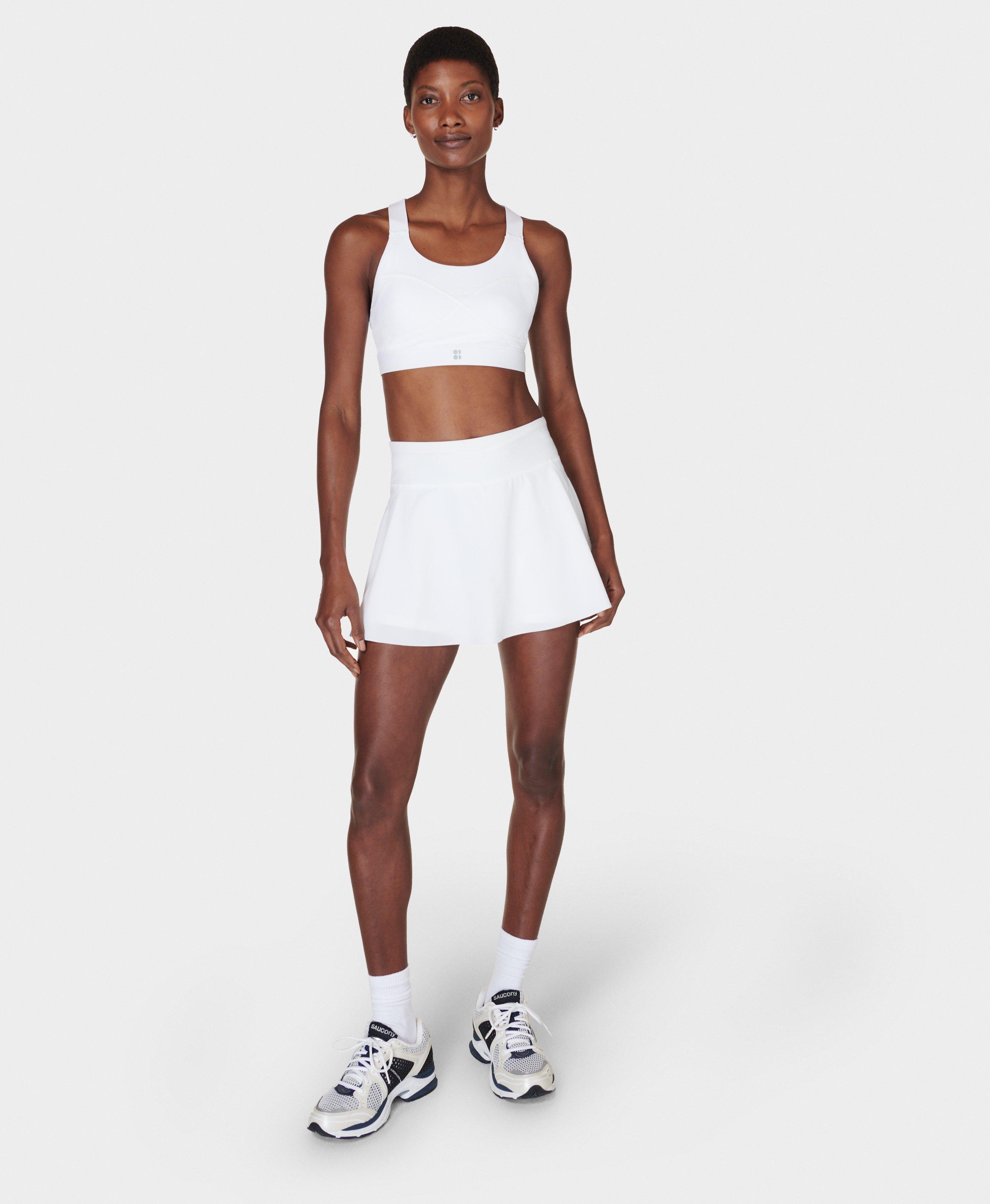 Fashion on sale skorts white