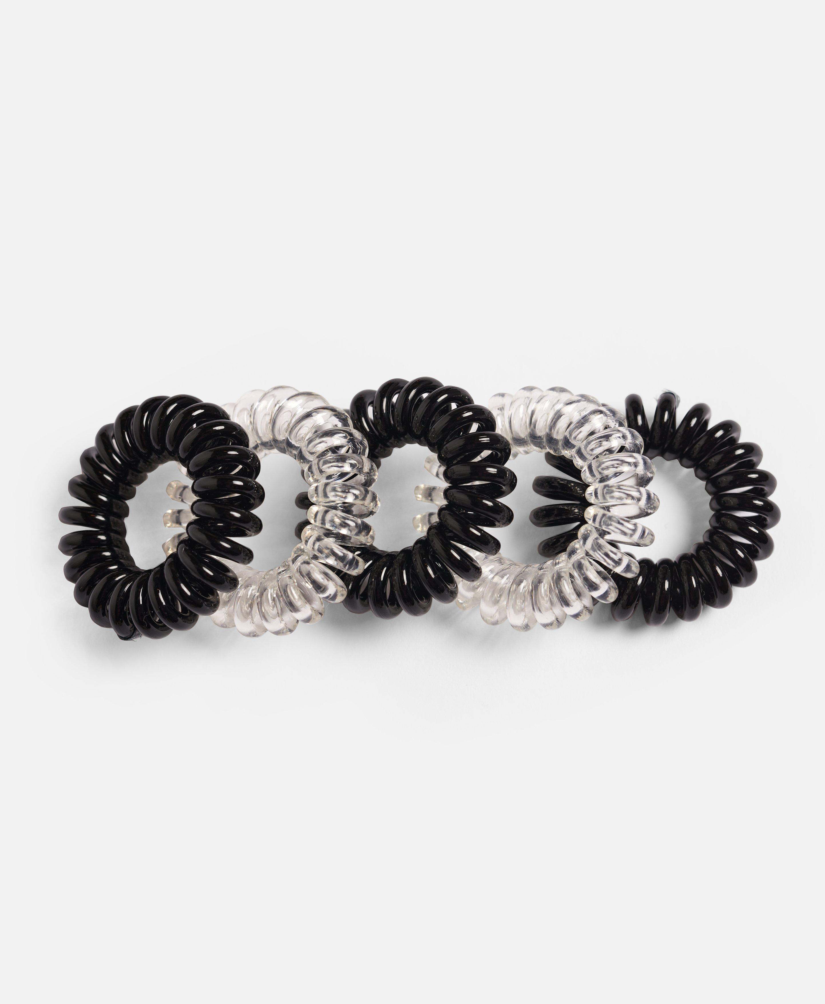 Spiral hair clearance bobbles