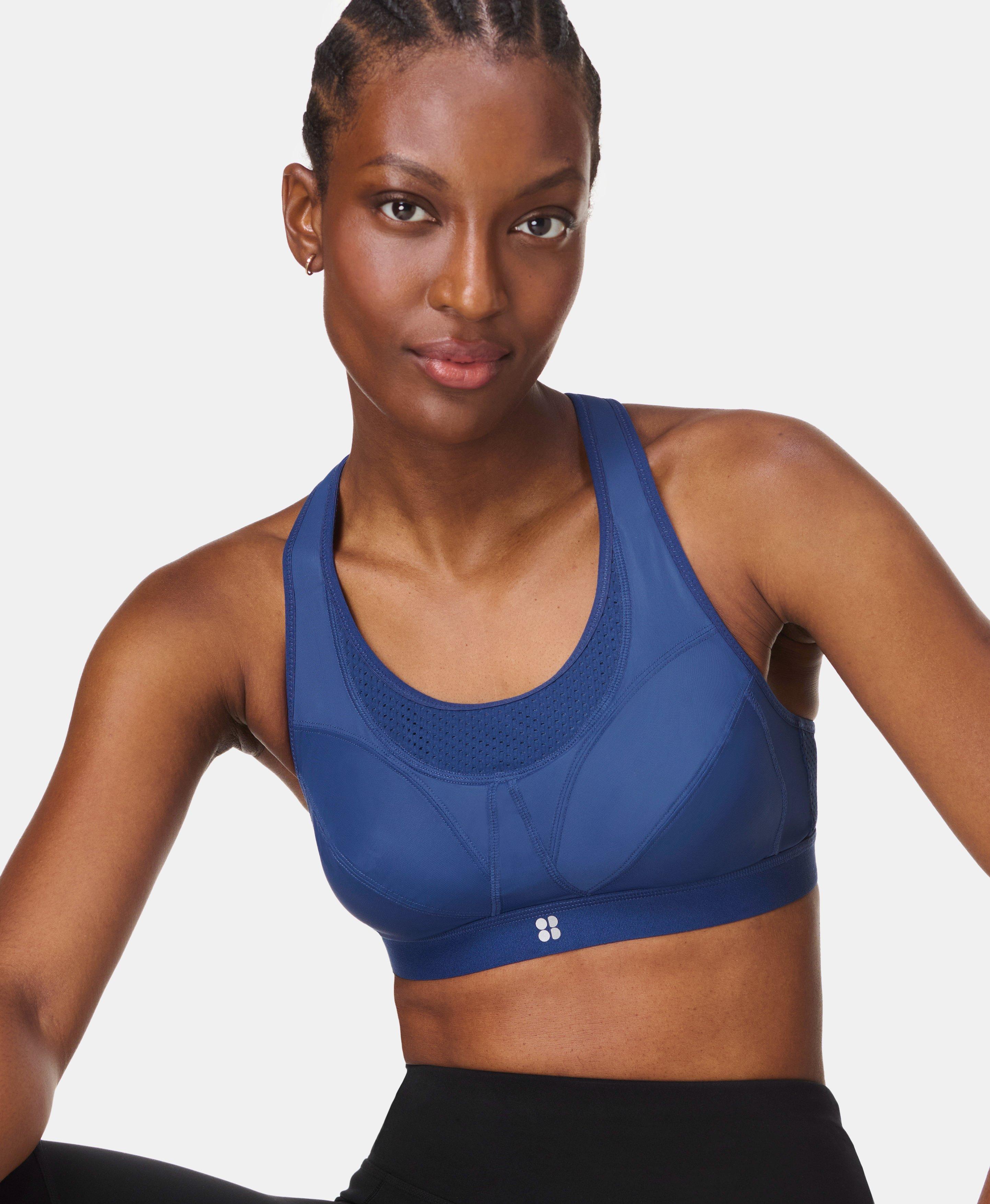 Sweaty Betty Ultra Running Bra, Blue, Women's 32B