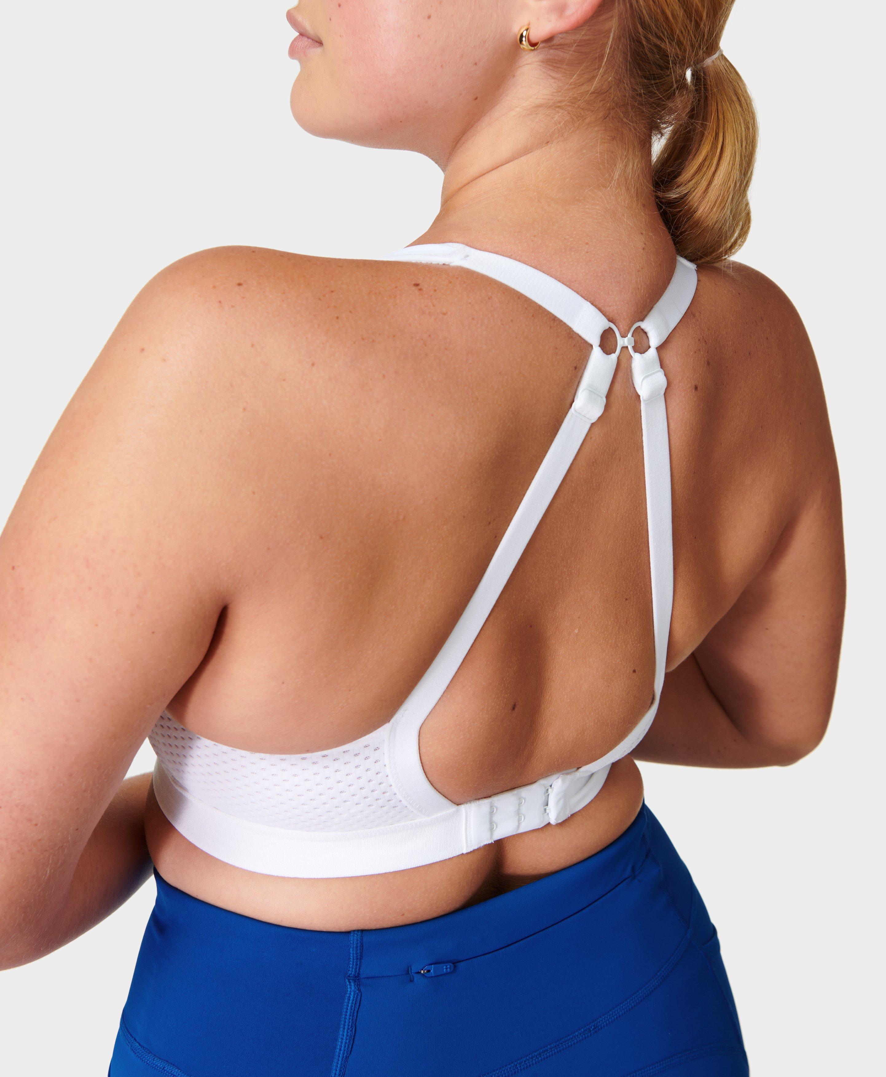 Ultra Running Bra - White, Women's Sports Bras