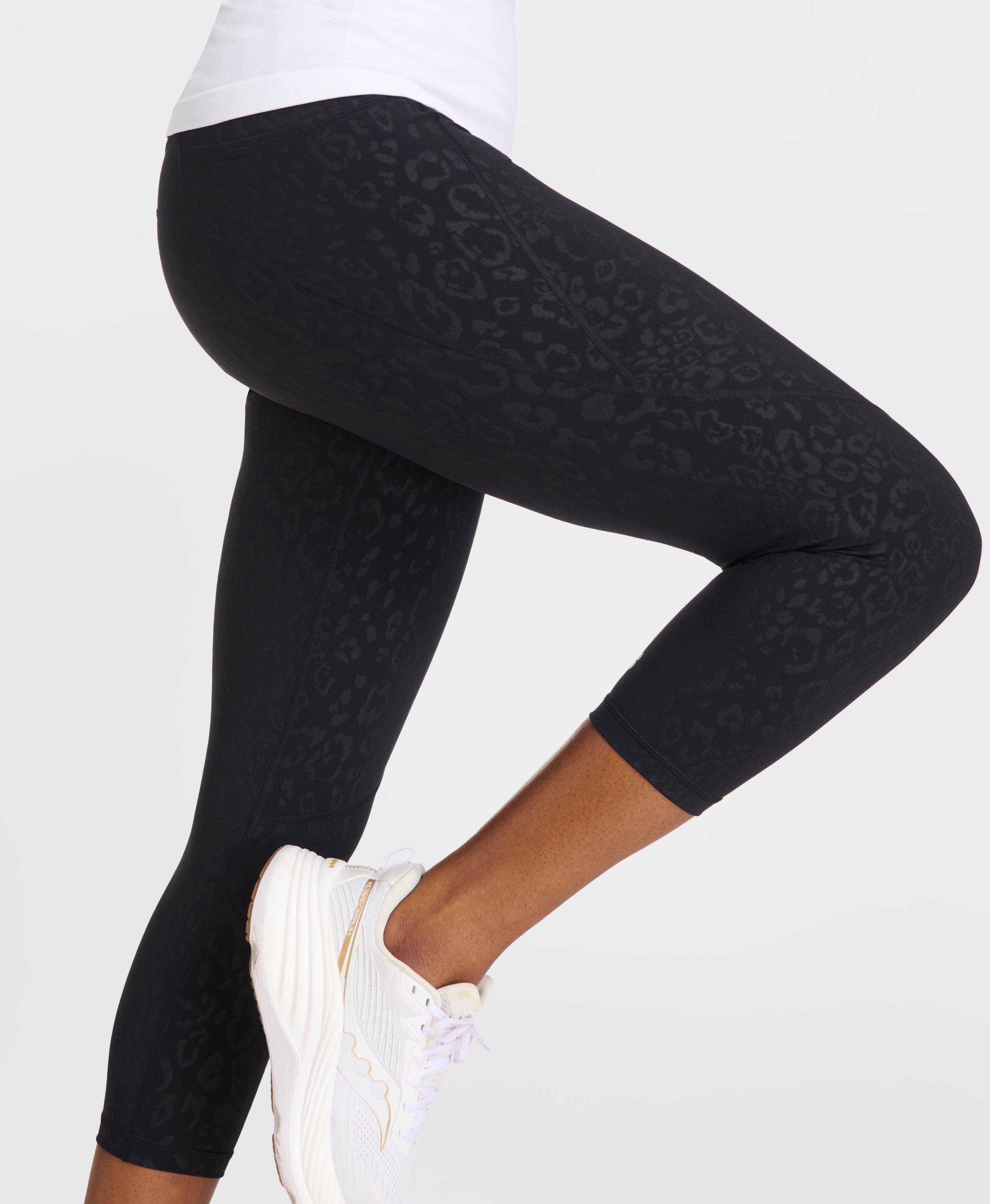 Sweaty Betty Power Cropped Gym Leggings, Black, Women's L