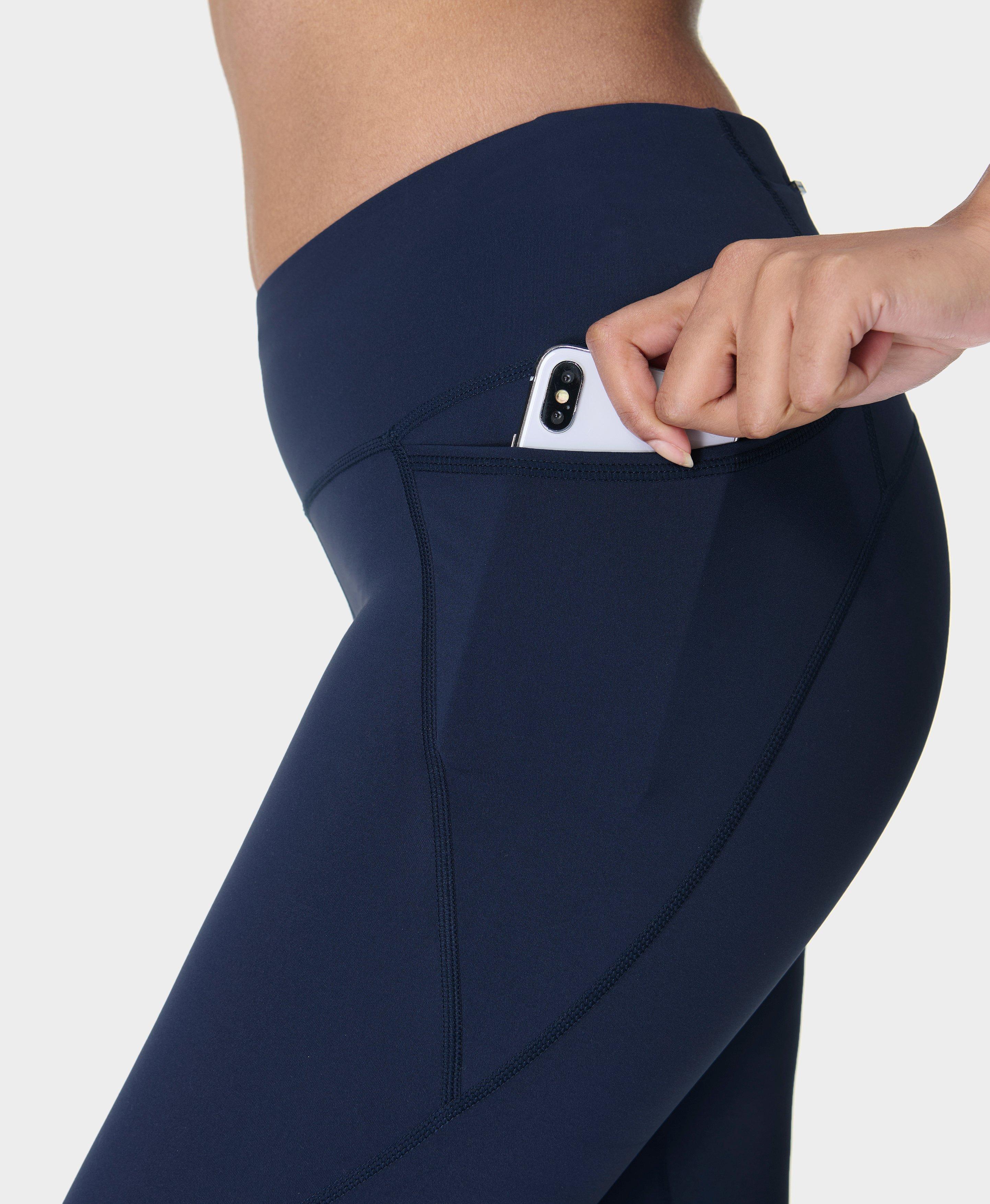 SCULPT Flare Leggings - Navy, High Waisted, Squat Proof, 5 Star Rated