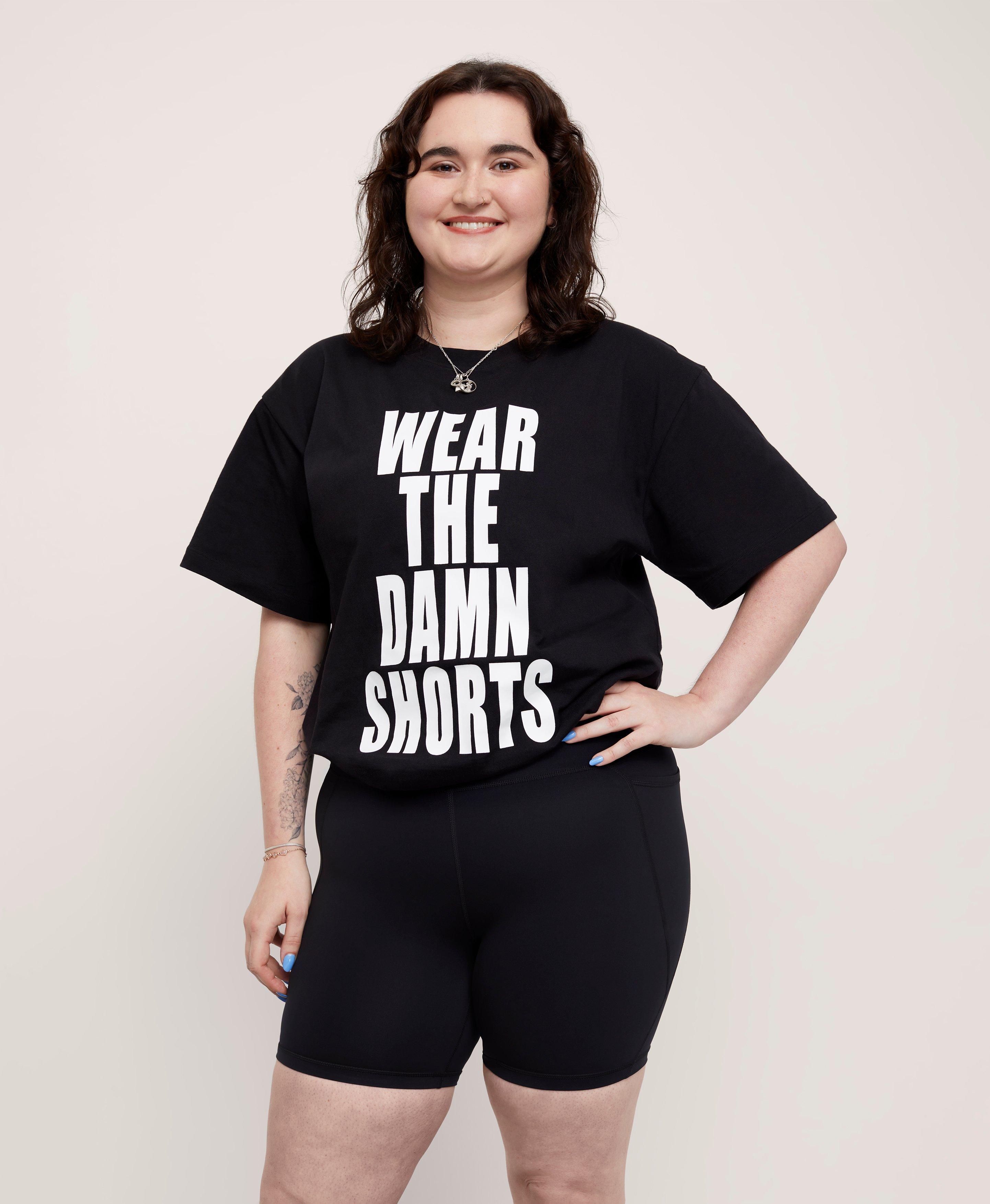 Spanx Booty Boost Active Cycling Shorts, Very Black at John Lewis