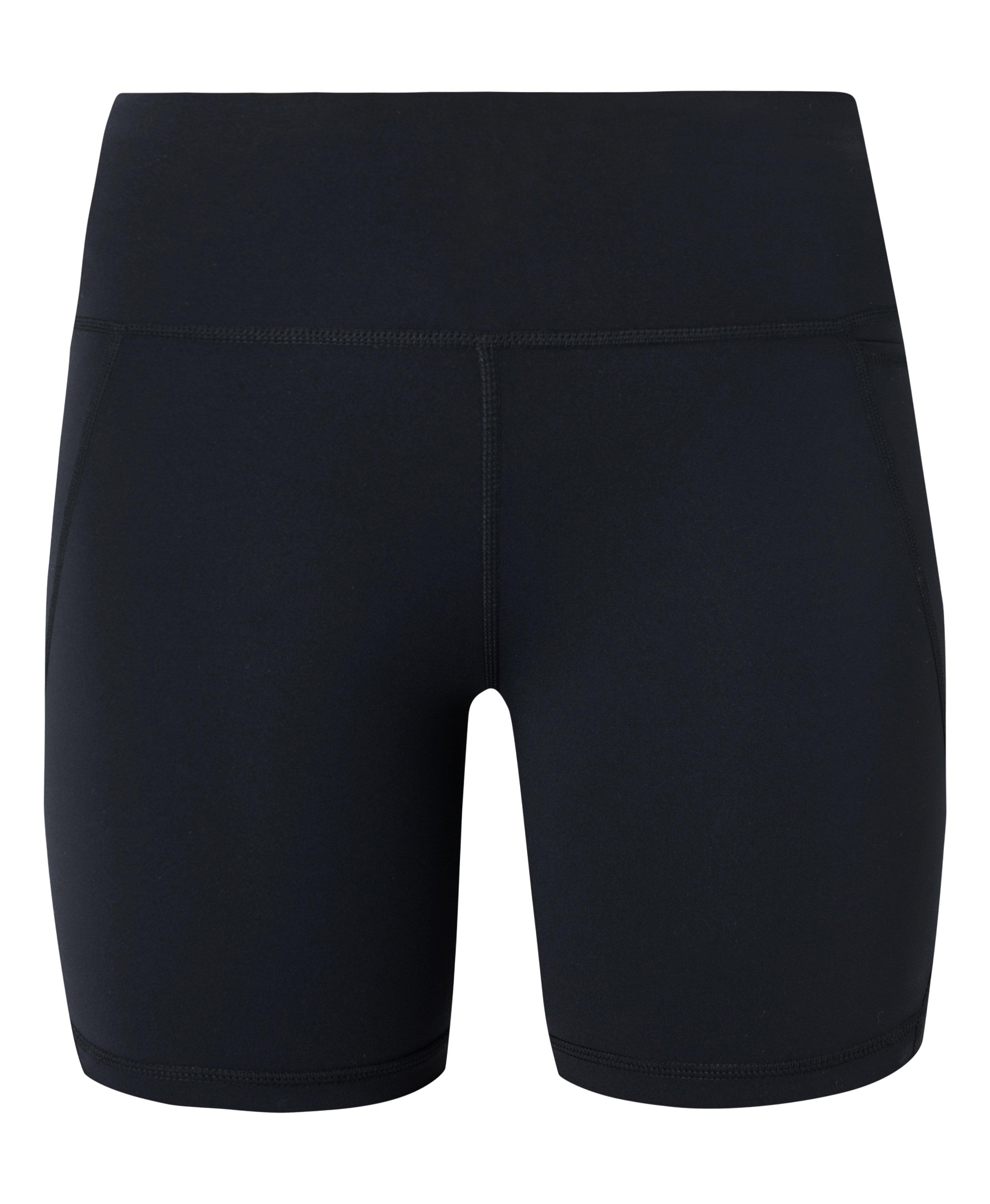 Spanx Booty Boost Active Cycling Shorts, Very Black at John Lewis & Partners
