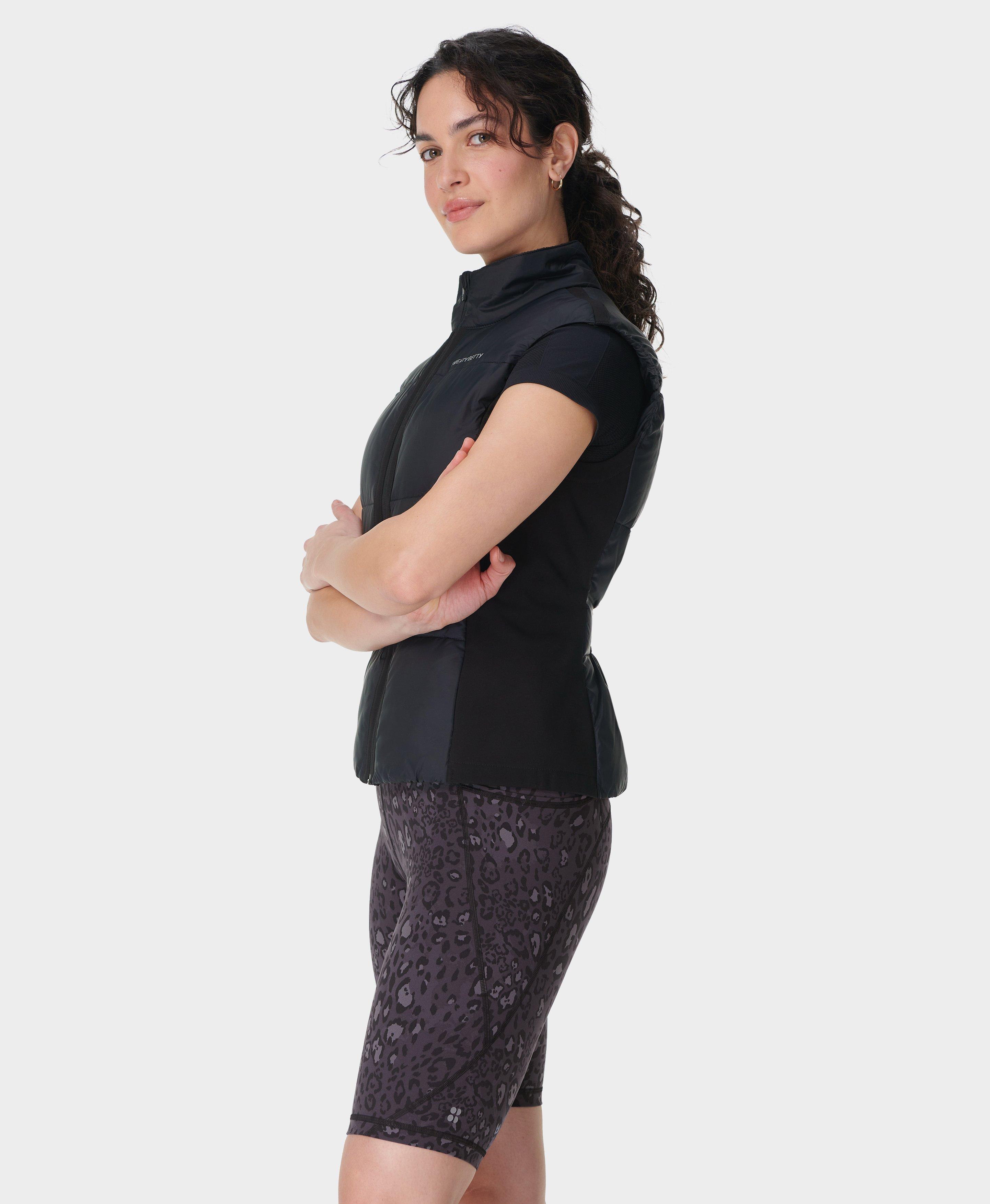 Sweaty Betty Power 9" Cycling Shorts, Black, Women's XL