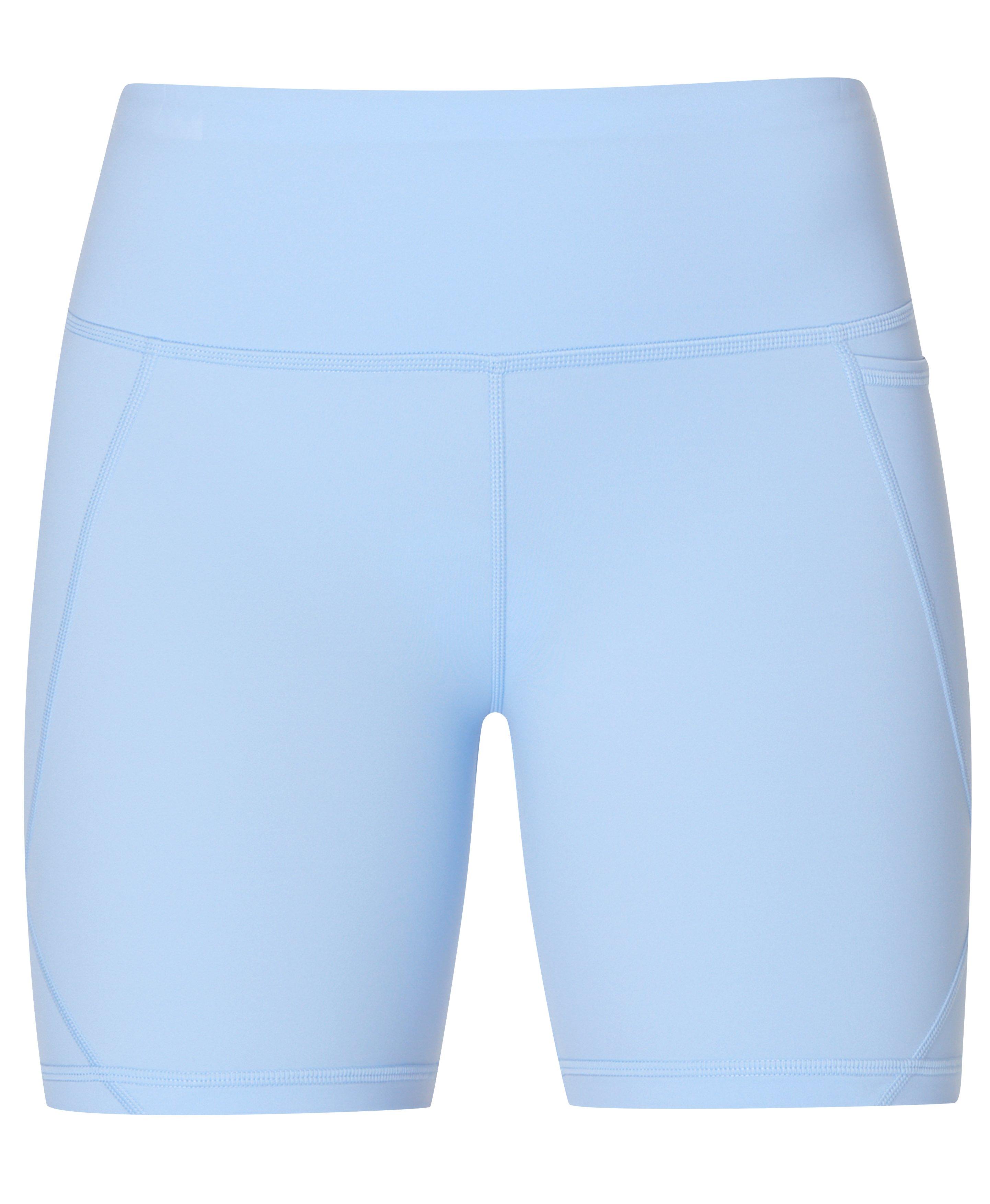 Power 6 Cycling Shorts Filter Blue Women s Shorts Skorts Sweaty Betty