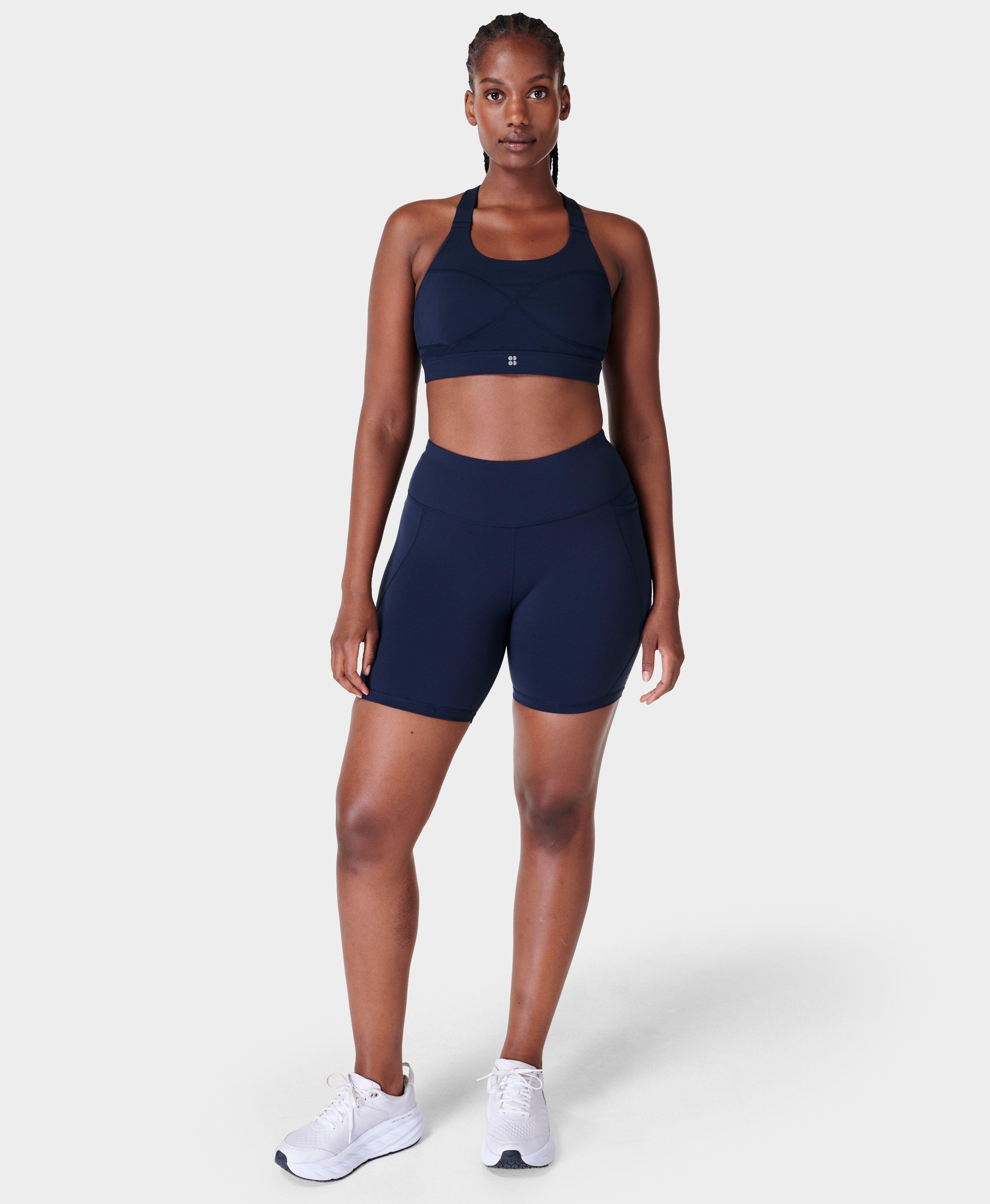 Power 6 Cycling Shorts - Navy Blue, Women's Shorts + Skorts