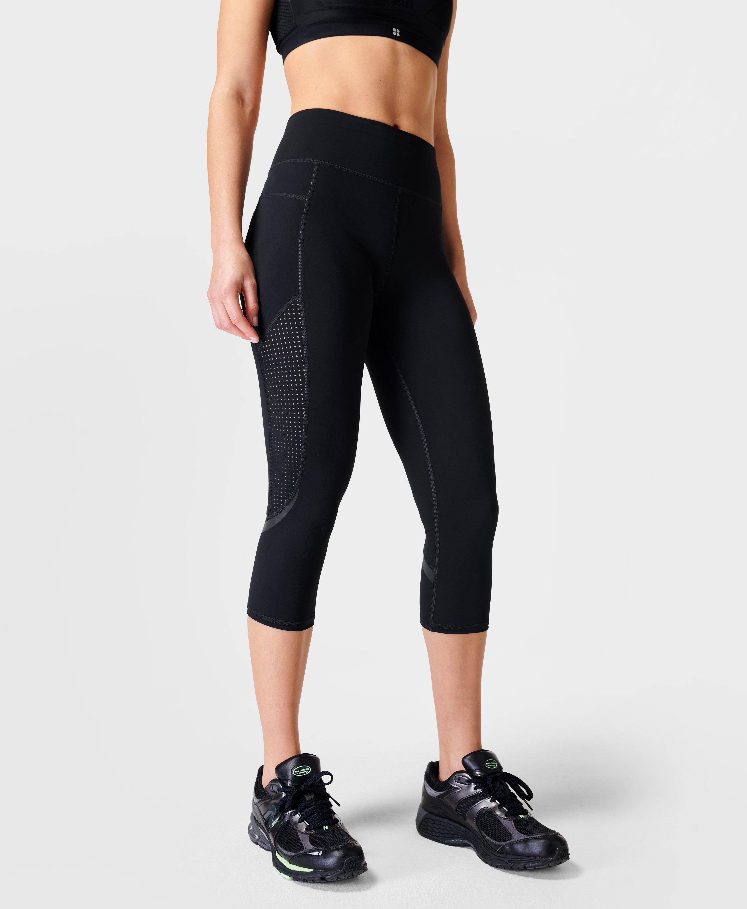 Zero Gravity High-Waisted Cropped Running Leggings