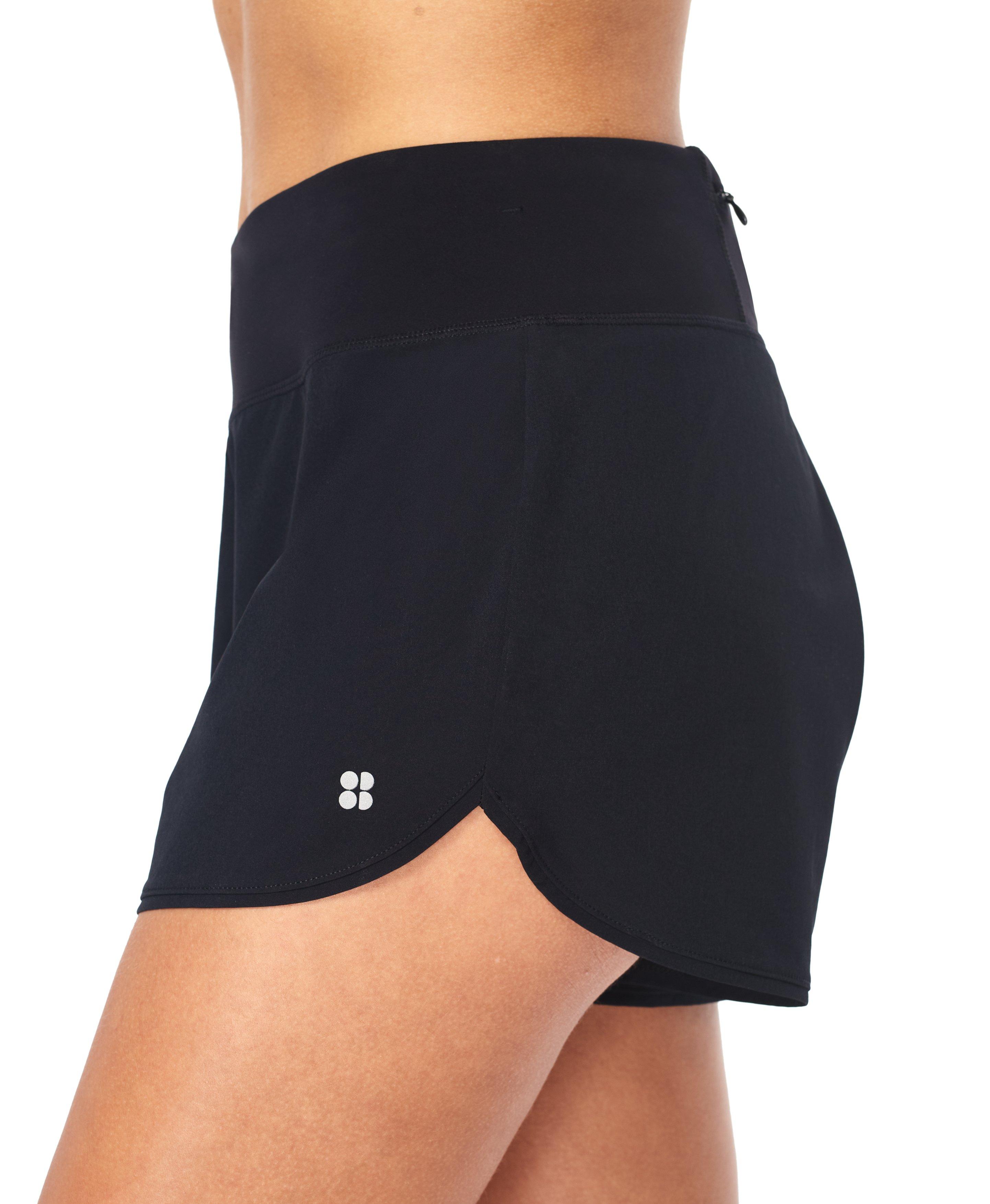 Sweaty betty time trial run shorts on sale