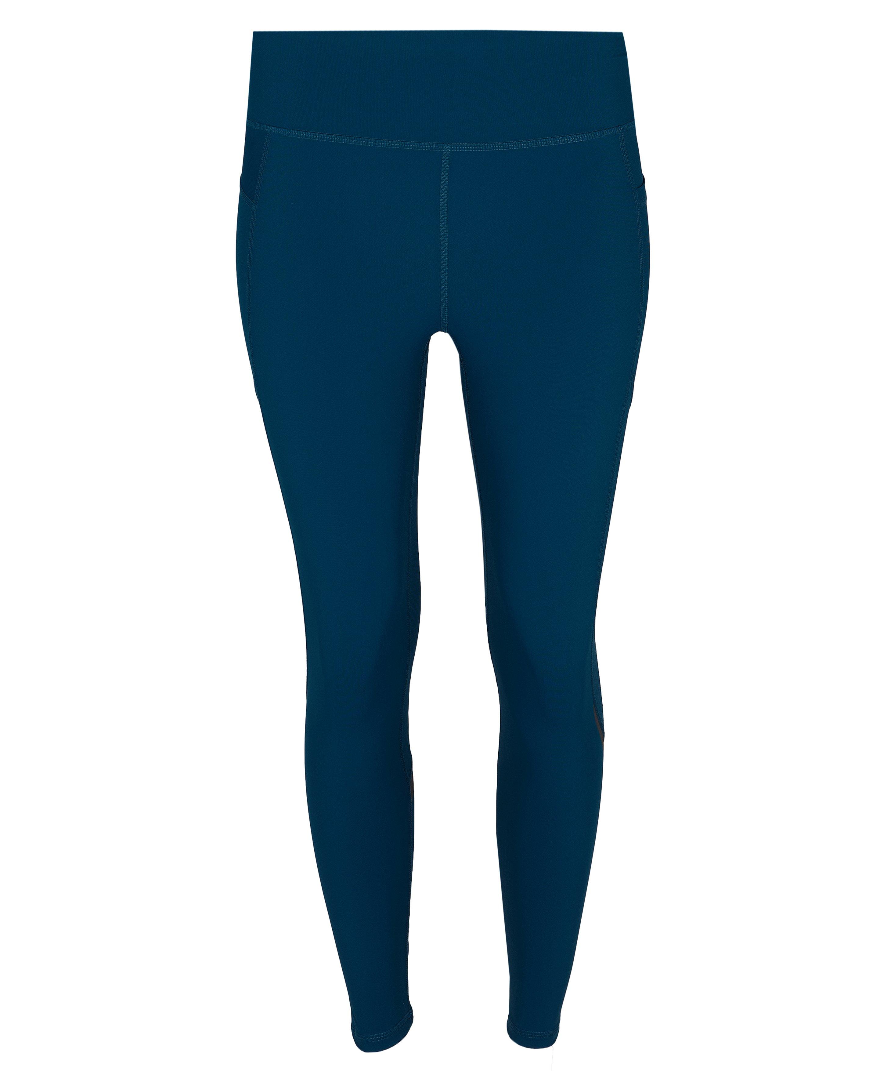 Zero Gravity High-Waisted 7/8 Running Tight - Deep Blue, Women's Leggings