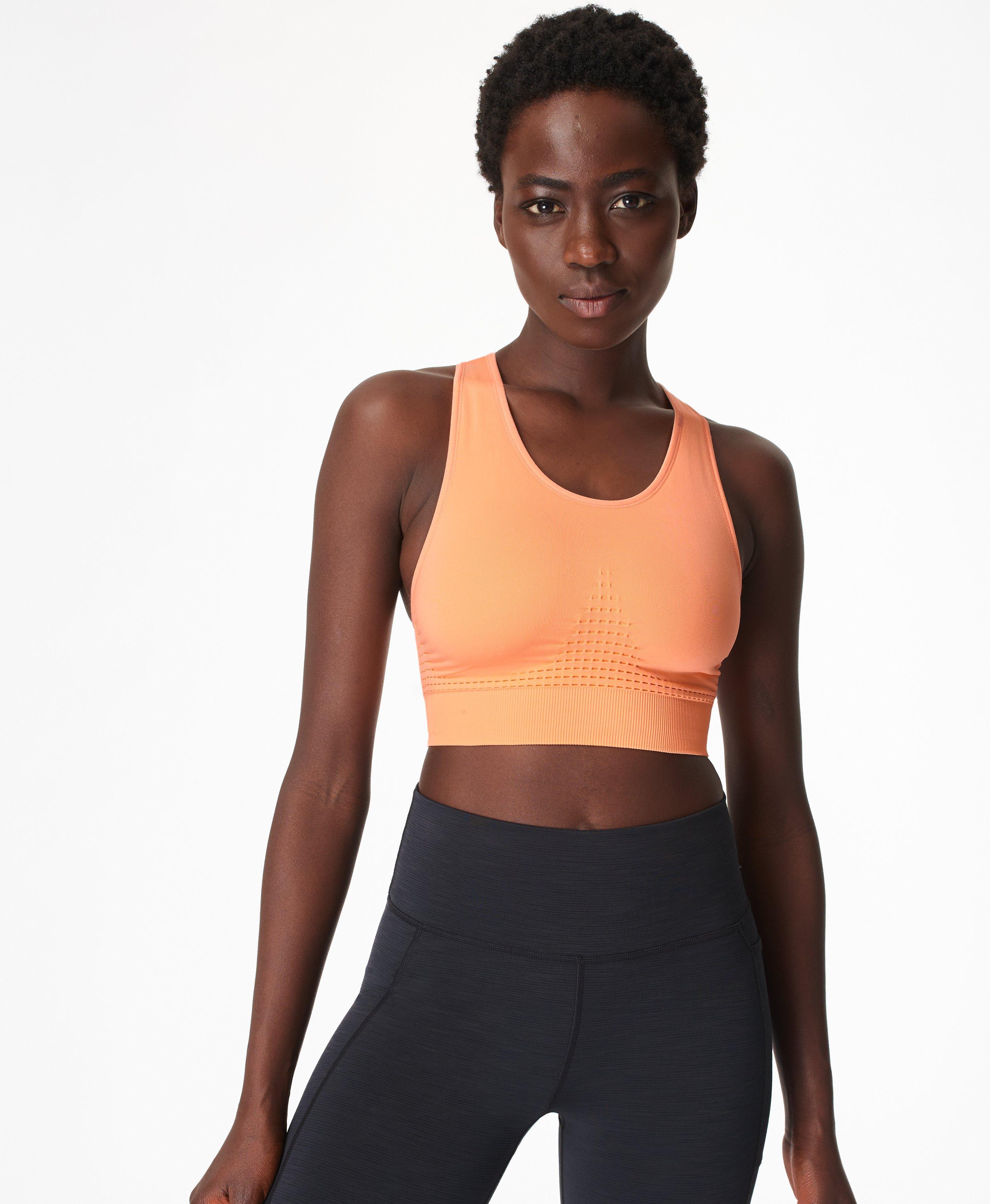 Peach nike hot sale sports bra