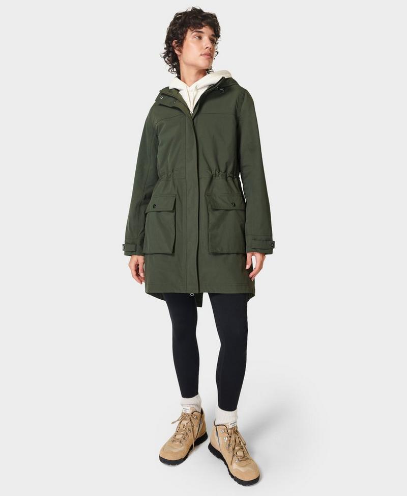 Stride Waterproof Parka - darkforestgreen | Women's Jackets + Coats ...