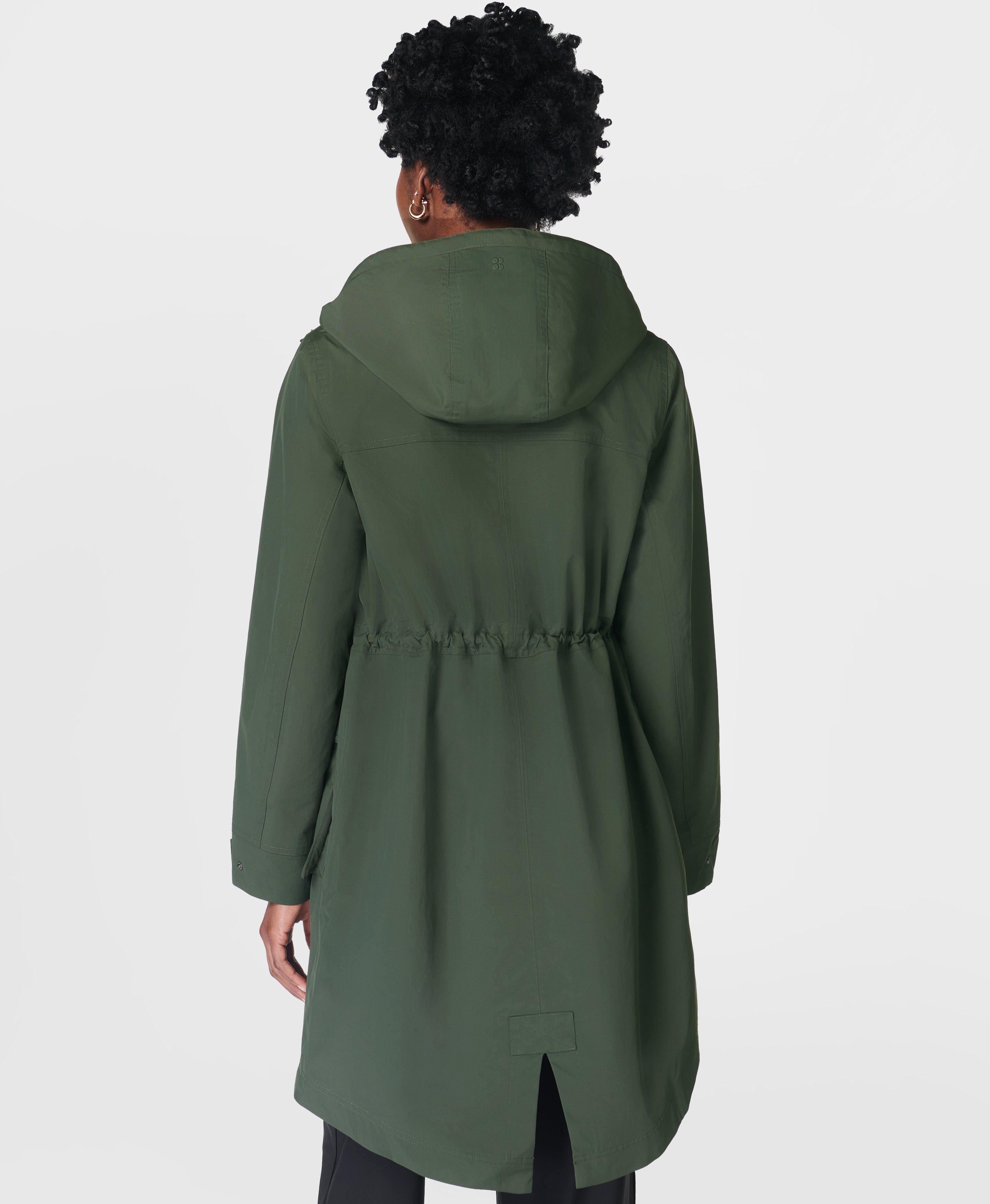 Waterproof green store parka womens