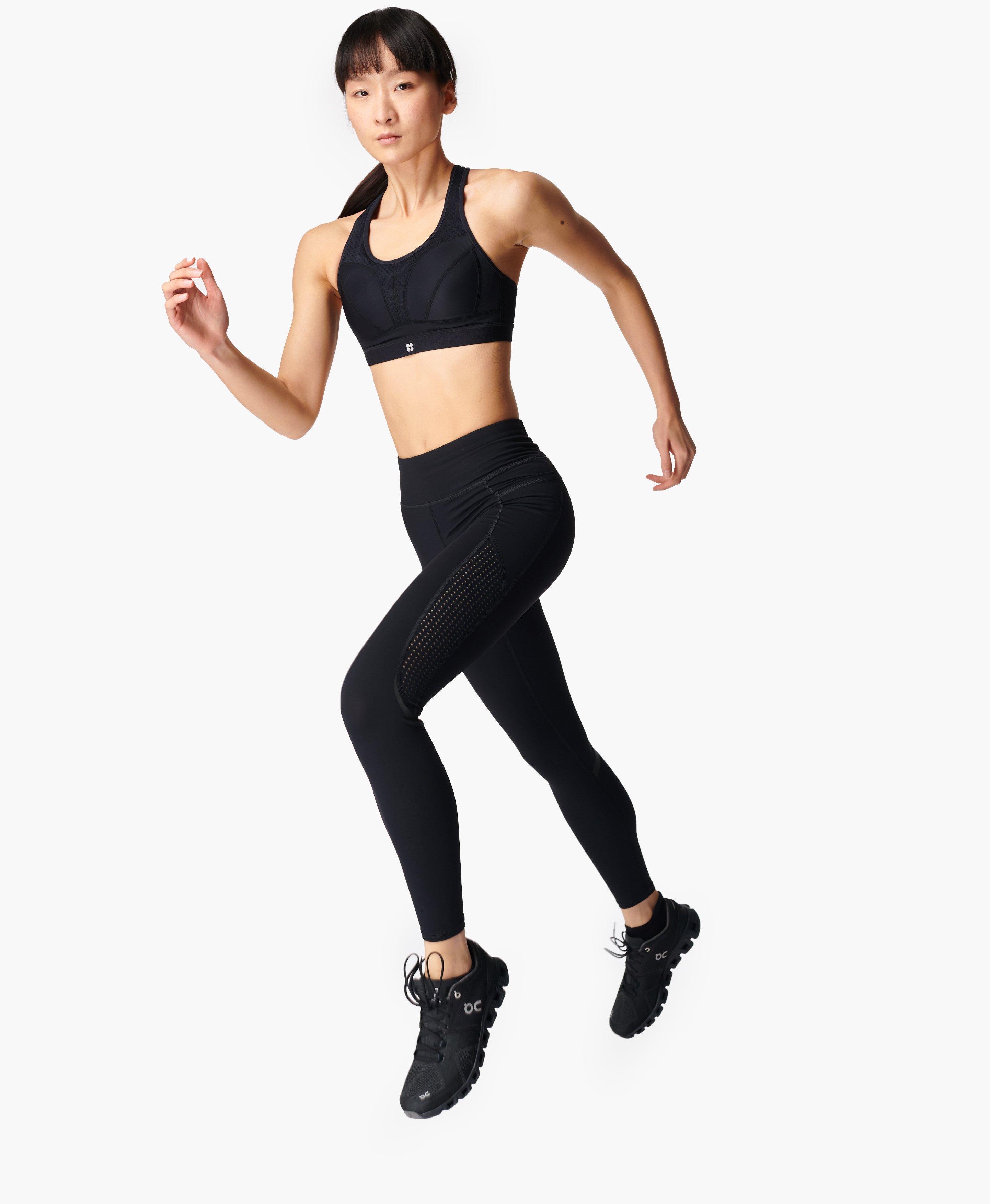 Black Victory Running Bra - BrandAlley