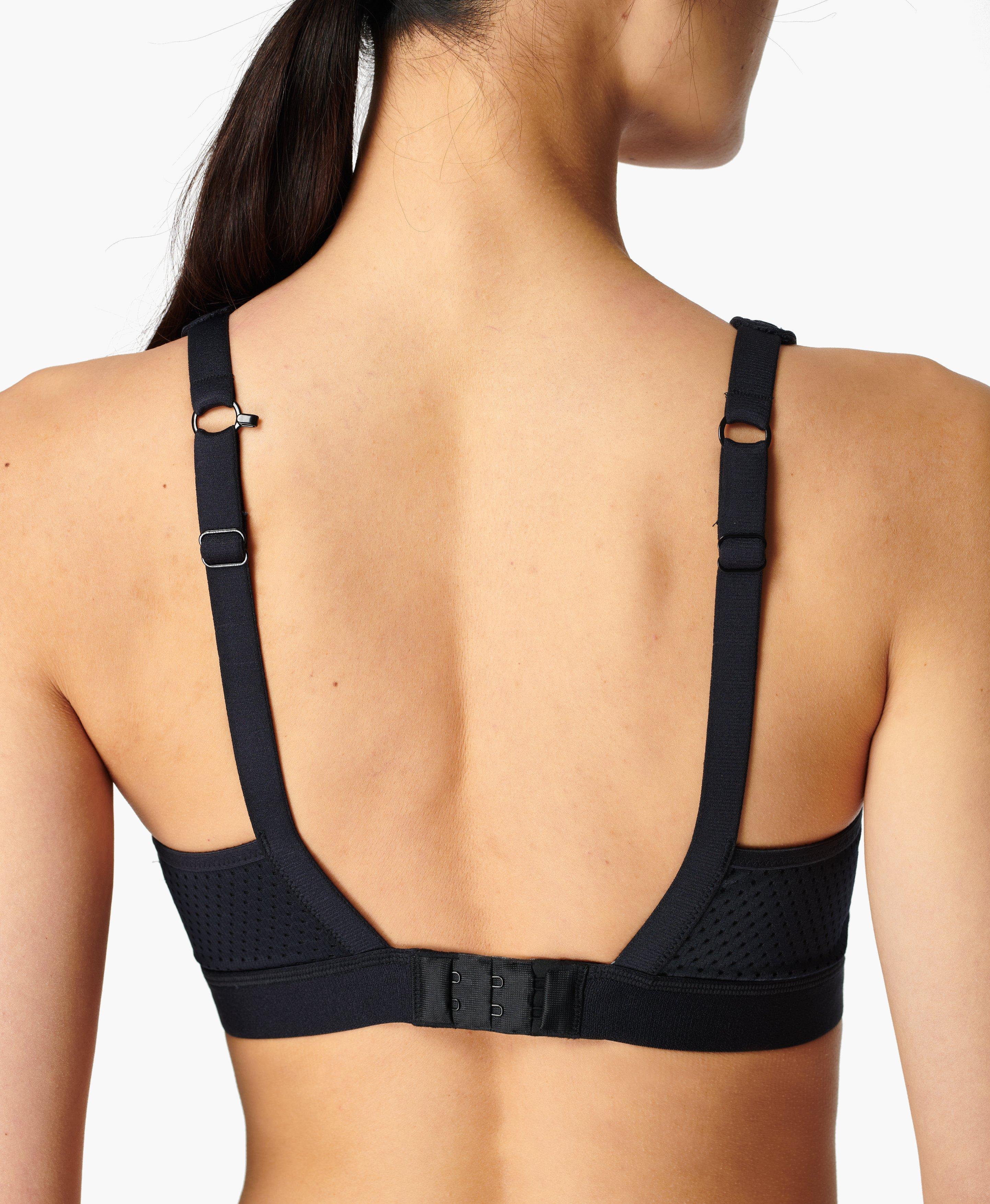 Black Victory Running Bra - BrandAlley