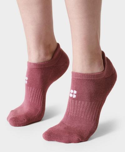 Workout Sneaker Socks 3 Pack , Adventure Pink | Sweaty Betty