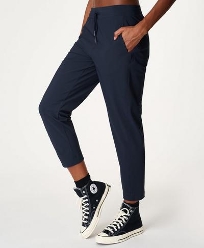 Explorer Trousers, Navy Blue | Sweaty Betty