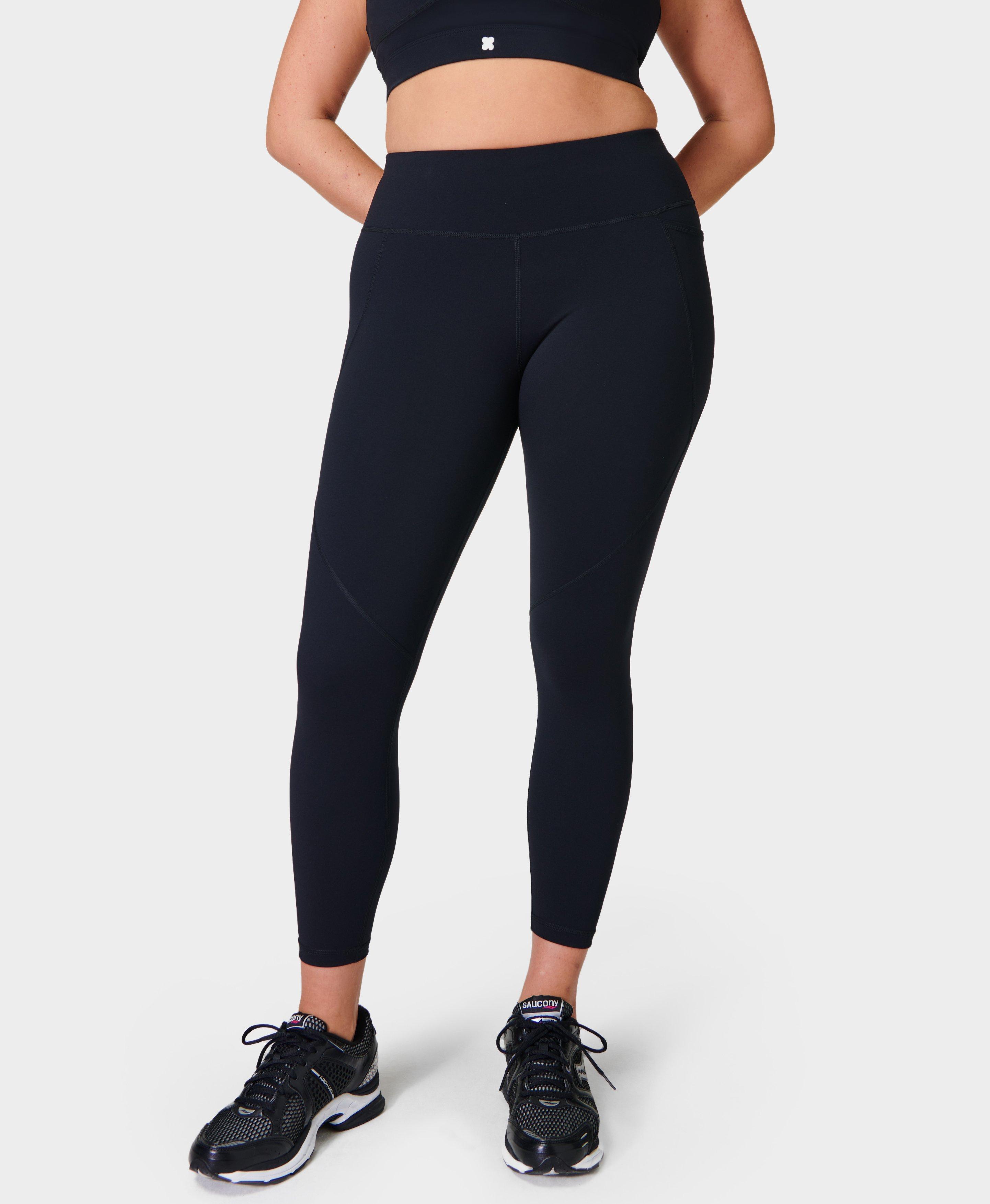 Sweaty Betty Size XS Tan & black Polyester Blend Athletic Leggings — Labels  Resale Boutique