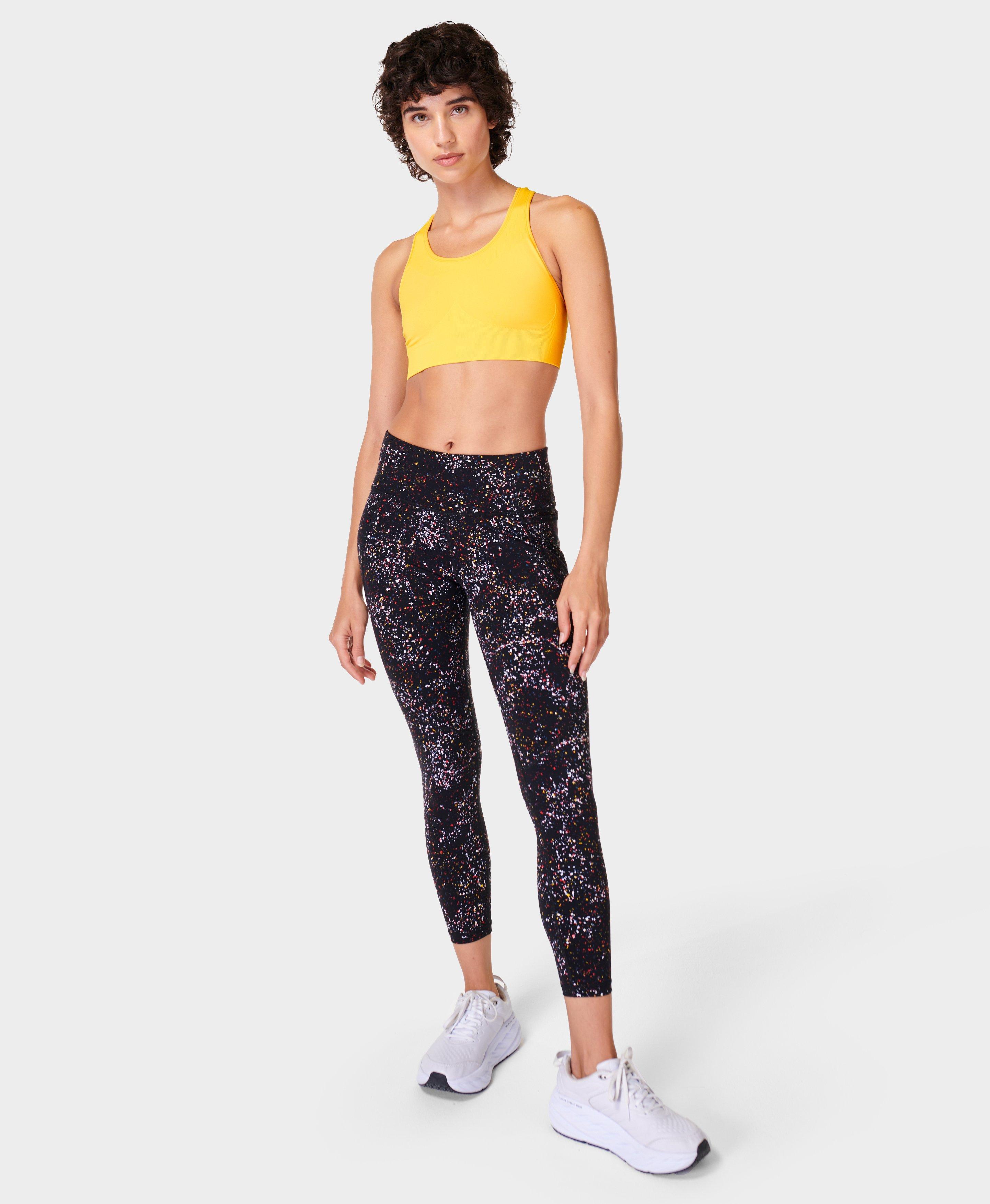 Power 7/8 Workout Leggings Sb5400a 78 Ultra-Black-Camo-Pri