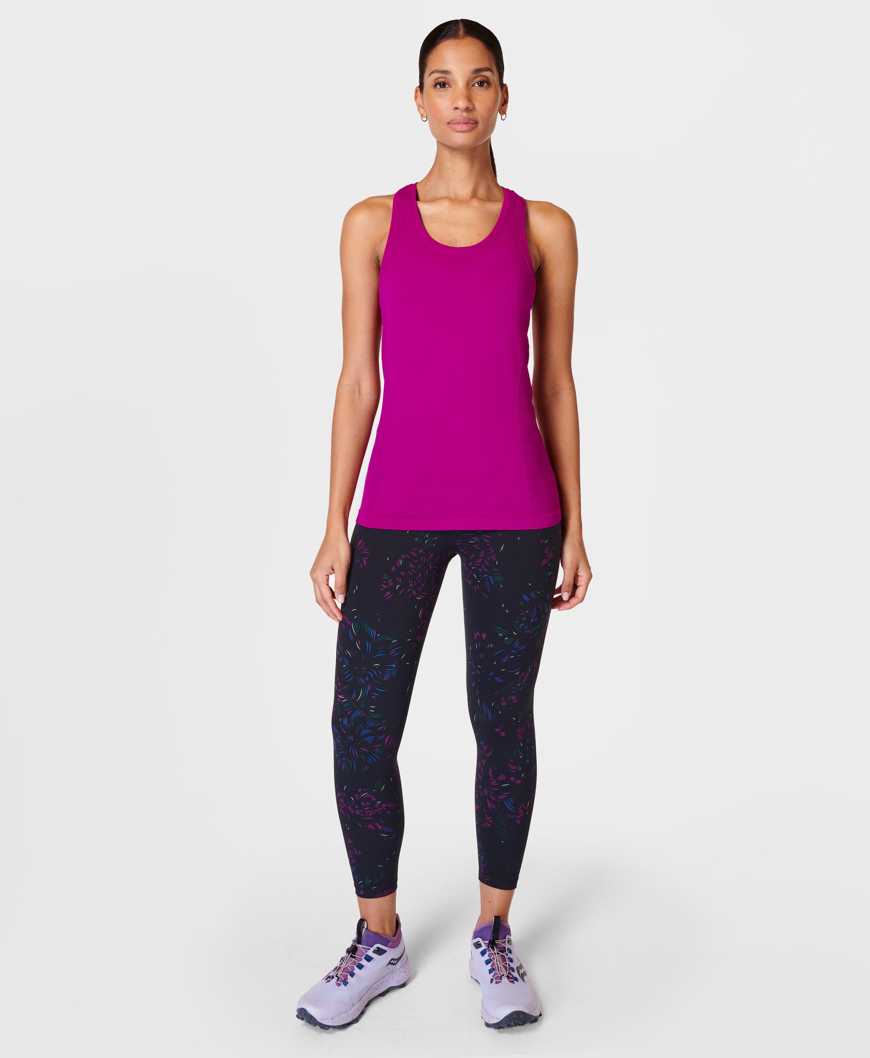 SWEATY BETTY Power 7/8 Perforated Gym Leggings in Black