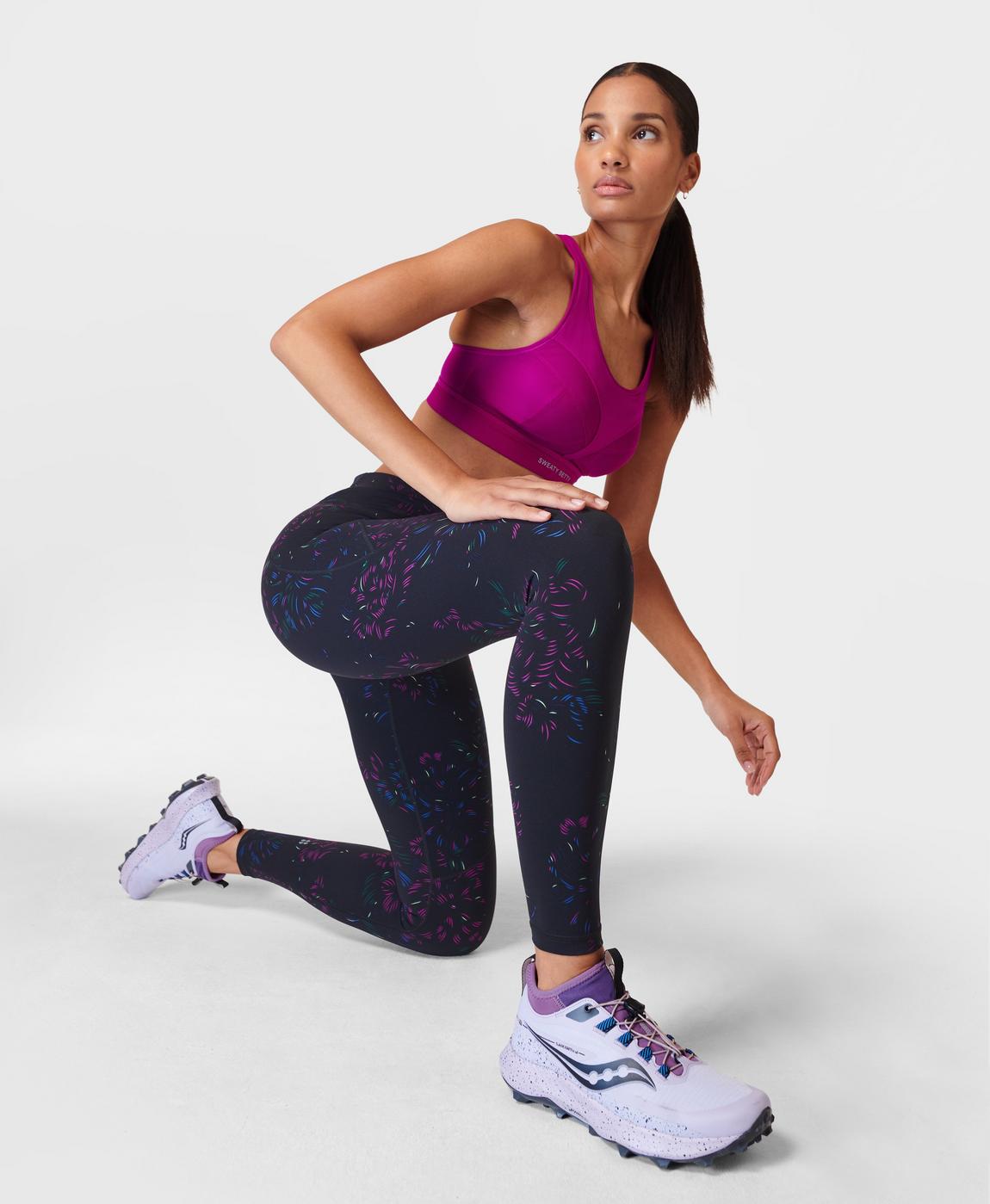 AYJMA Fitness Athletic Leggings Women Soft Nylon Plain Wrokout