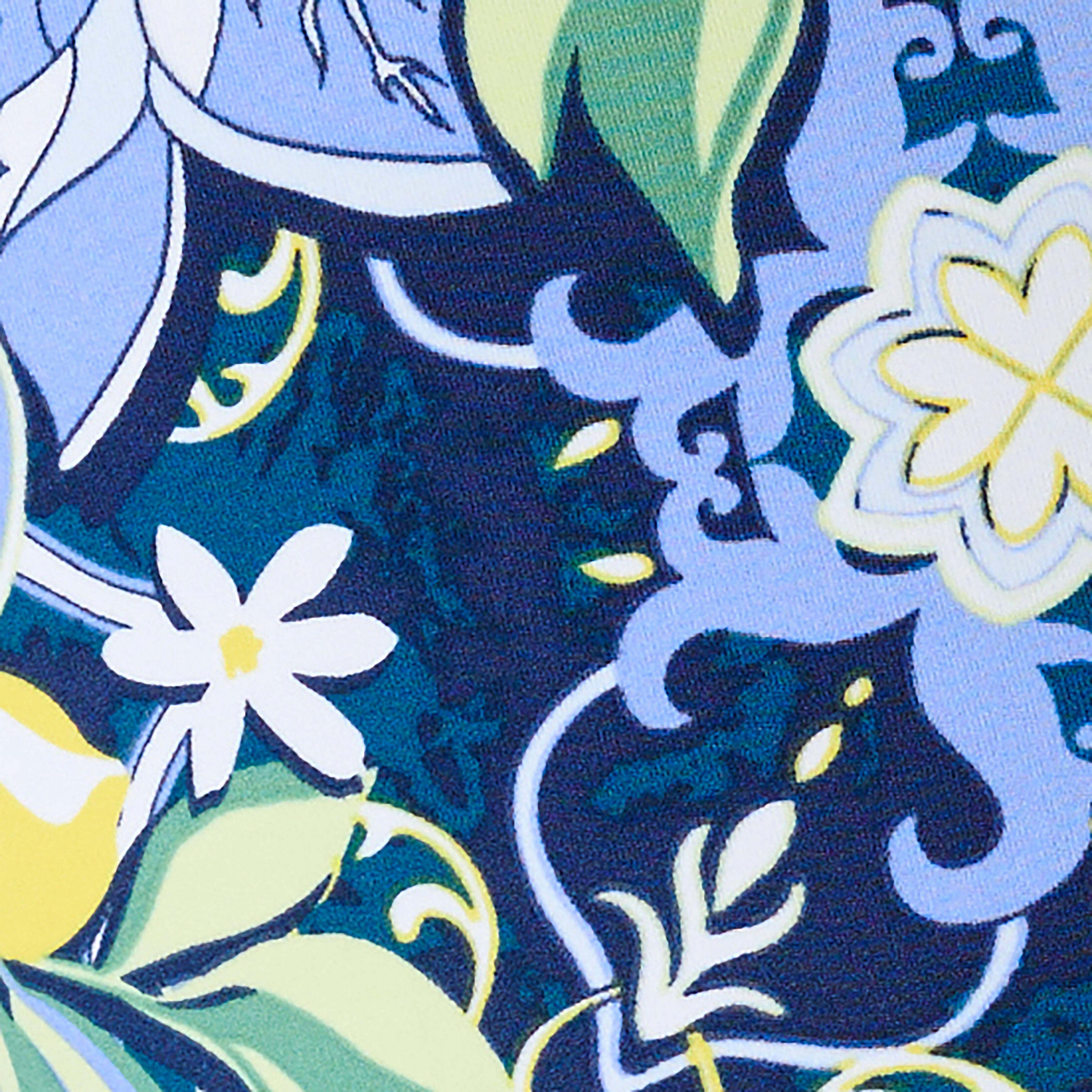 Swatch color Blue Baroque Lemon Print