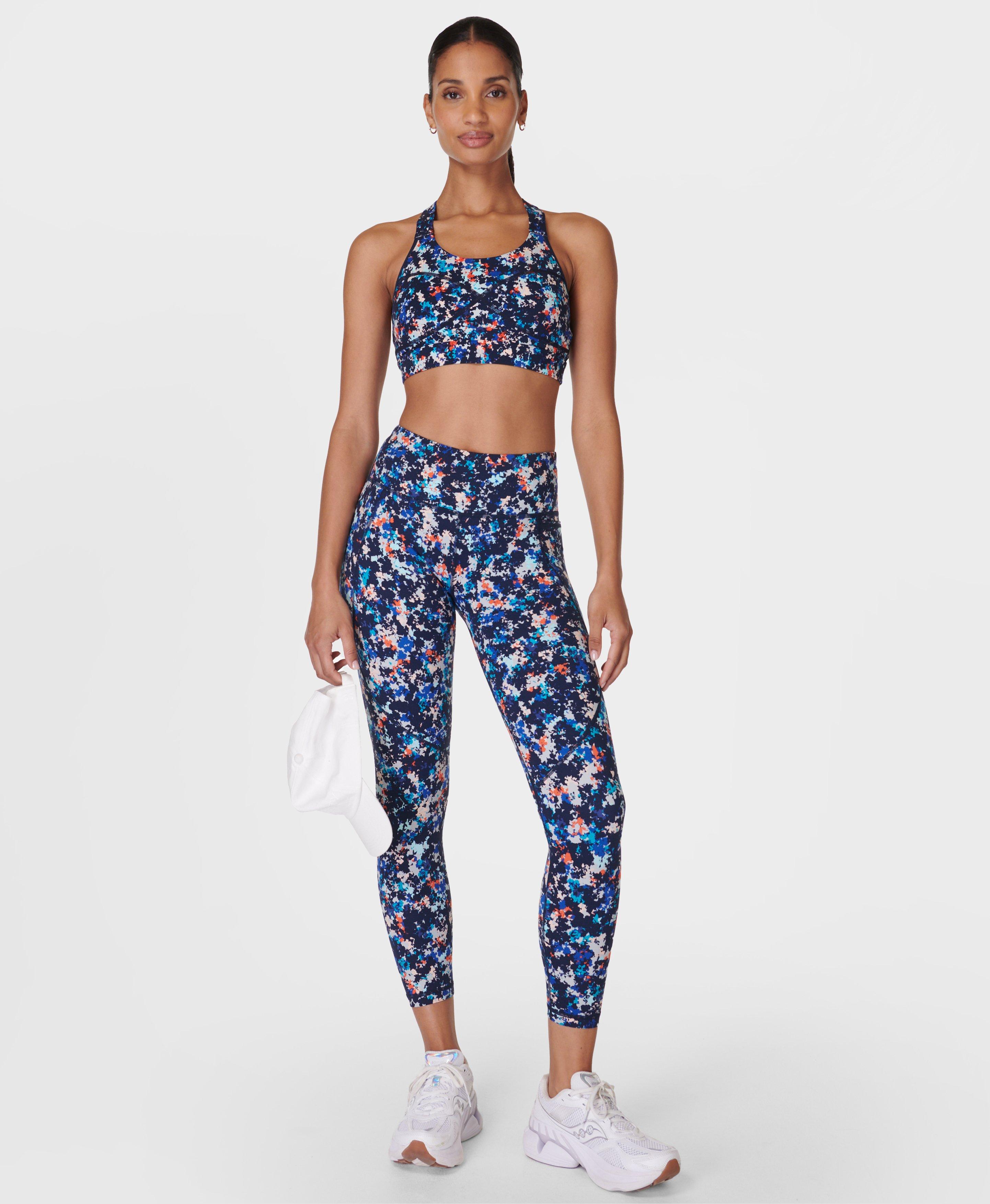 Sweaty Betty The Power cheapest 7/8 Leggings Pants Floral Sz XS