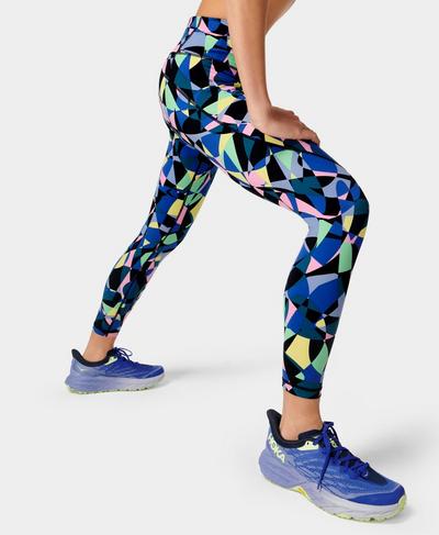 Power 7/8 Workout Leggings , Blue Prism Camo Print | Sweaty Betty