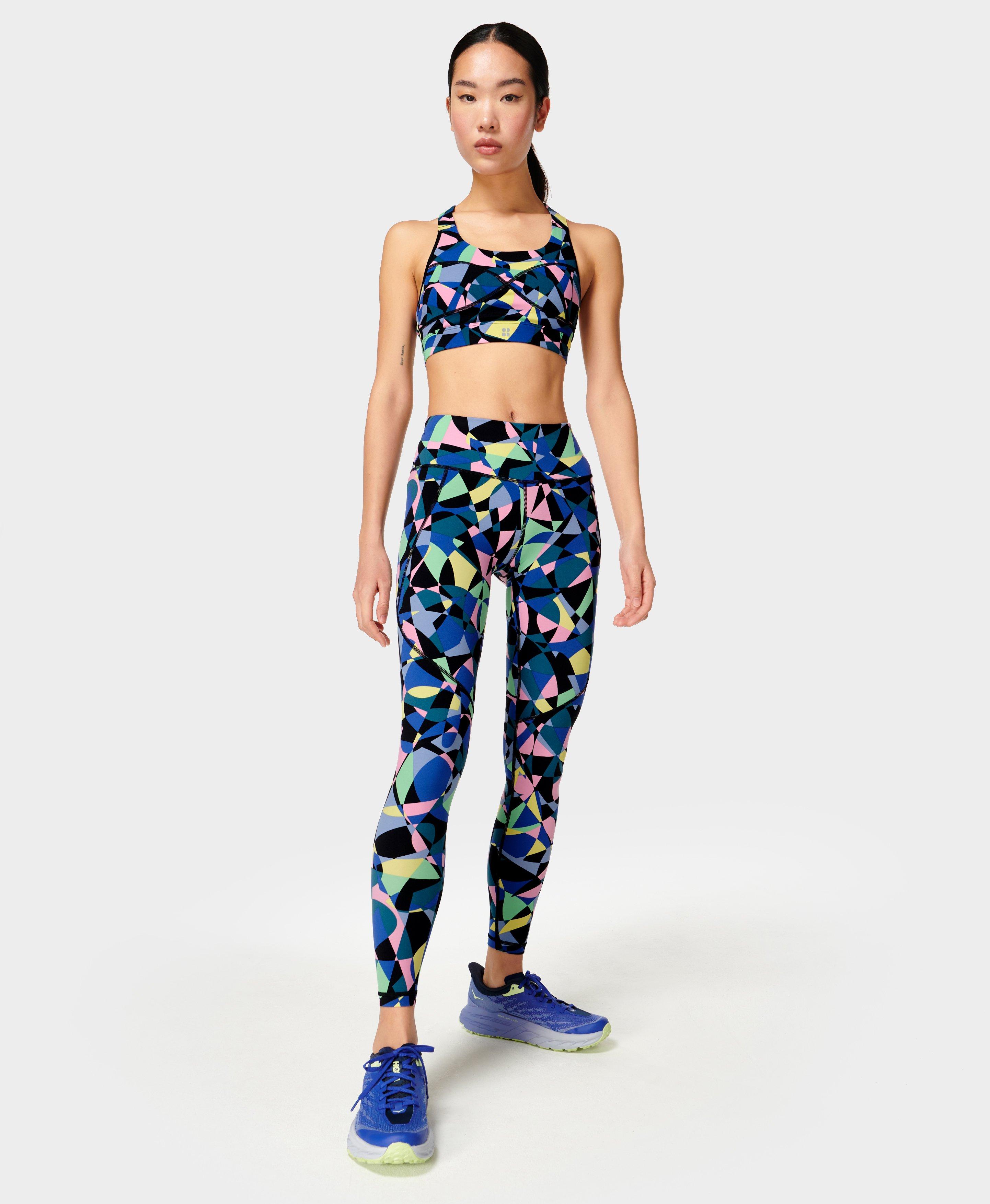 Power Gym Leggings - blueprismcamoprint, Women's Leggings