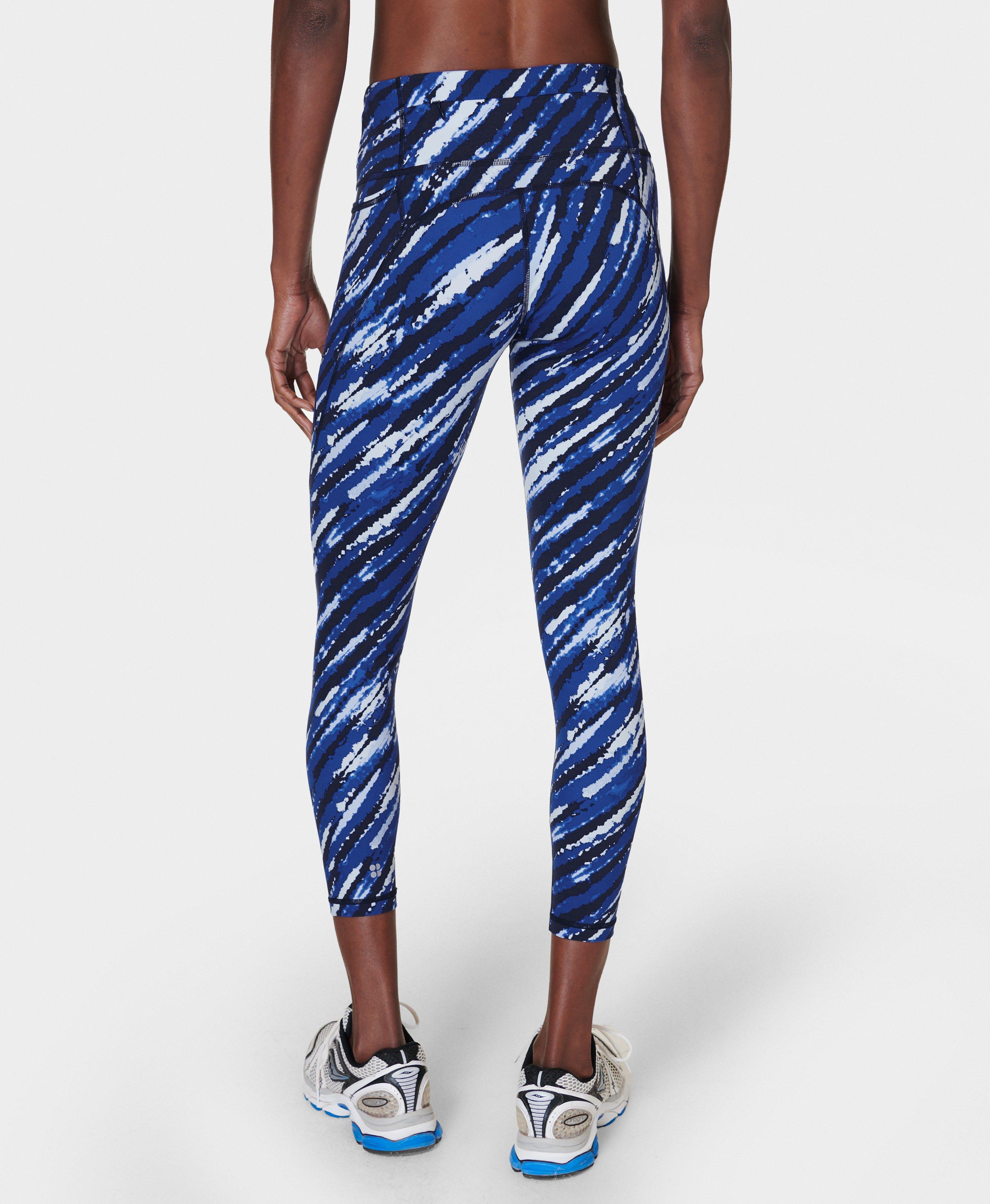 NWT Sweaty Betty Power orders High Waist Workout Leggings in Blue Texture Tie Dye