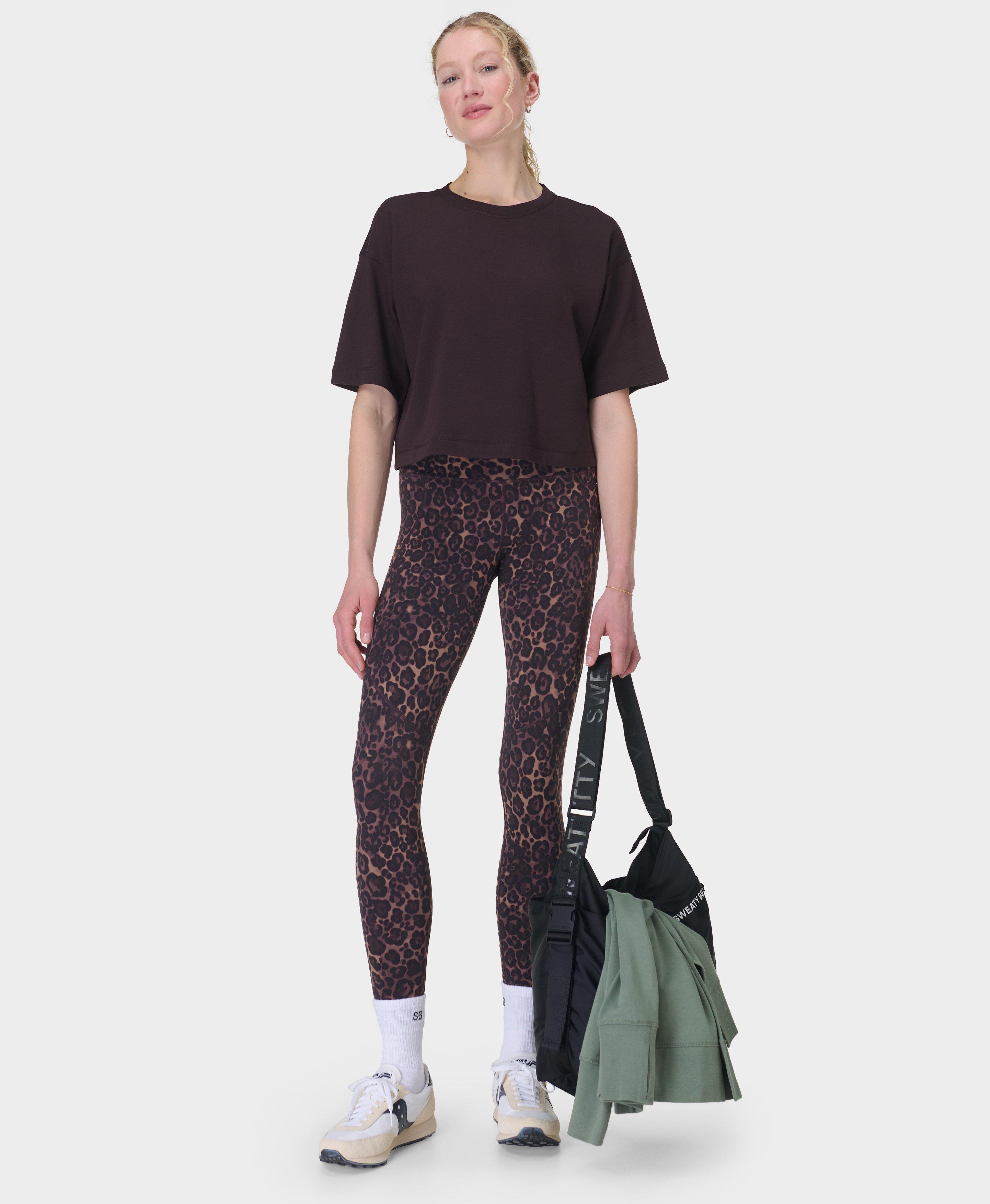 Sweaty Betty Power Gym Leggings, Brown, Women's XXL