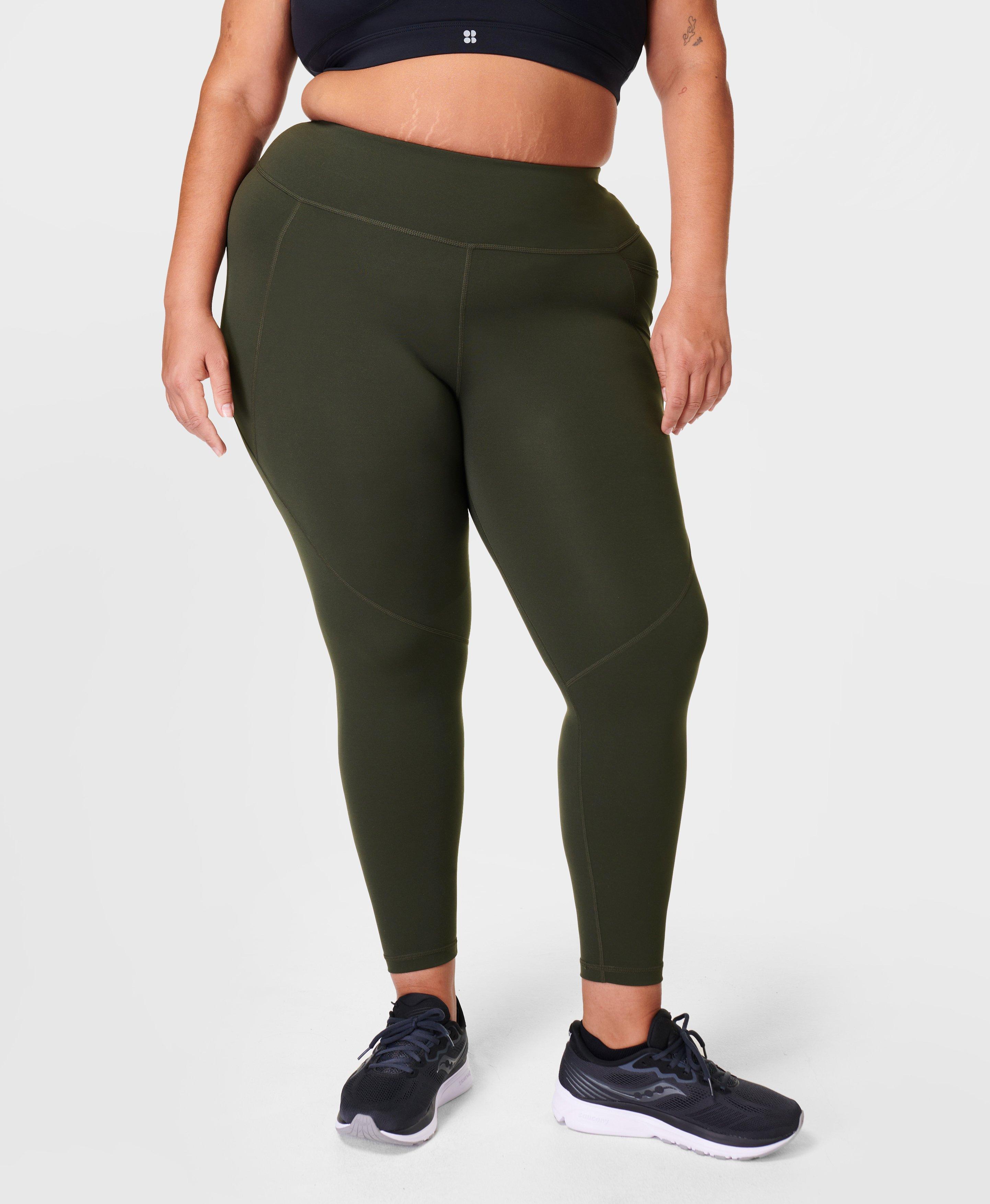 Sweaty Betty Women's S Power Leggings Workout Slate Gray 7/8 Length SB5400  for sale online