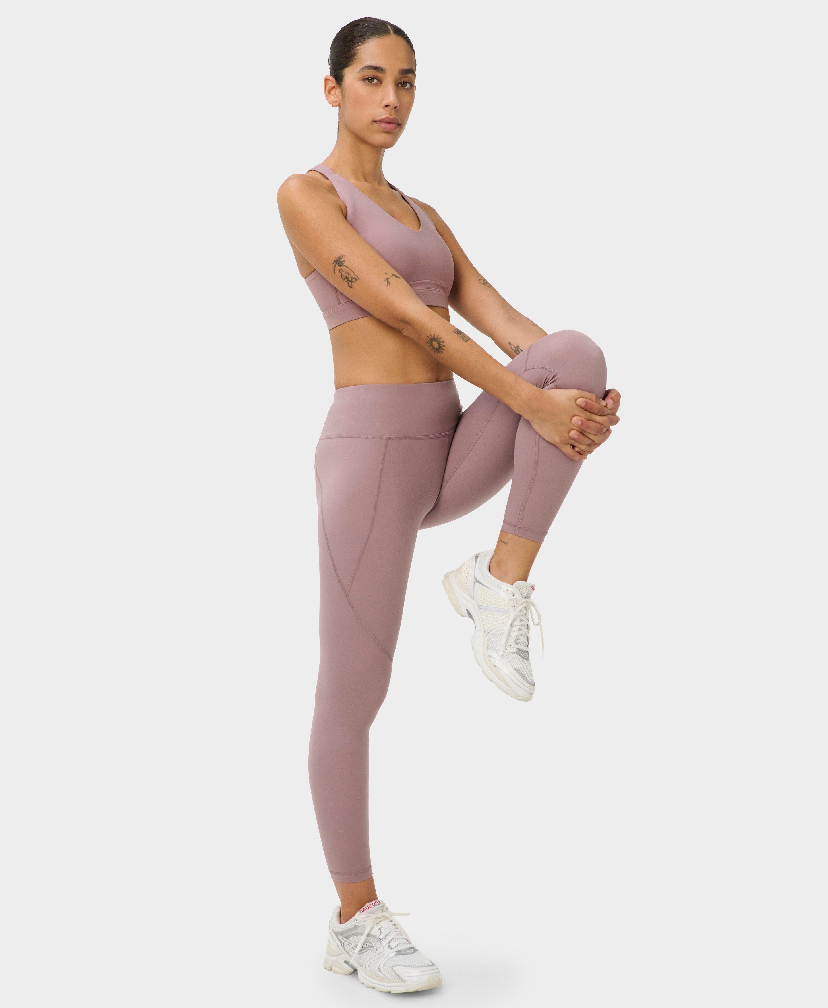 Power 7/8 Workout Leggings - Duskberry Purple | Women's Leggings
