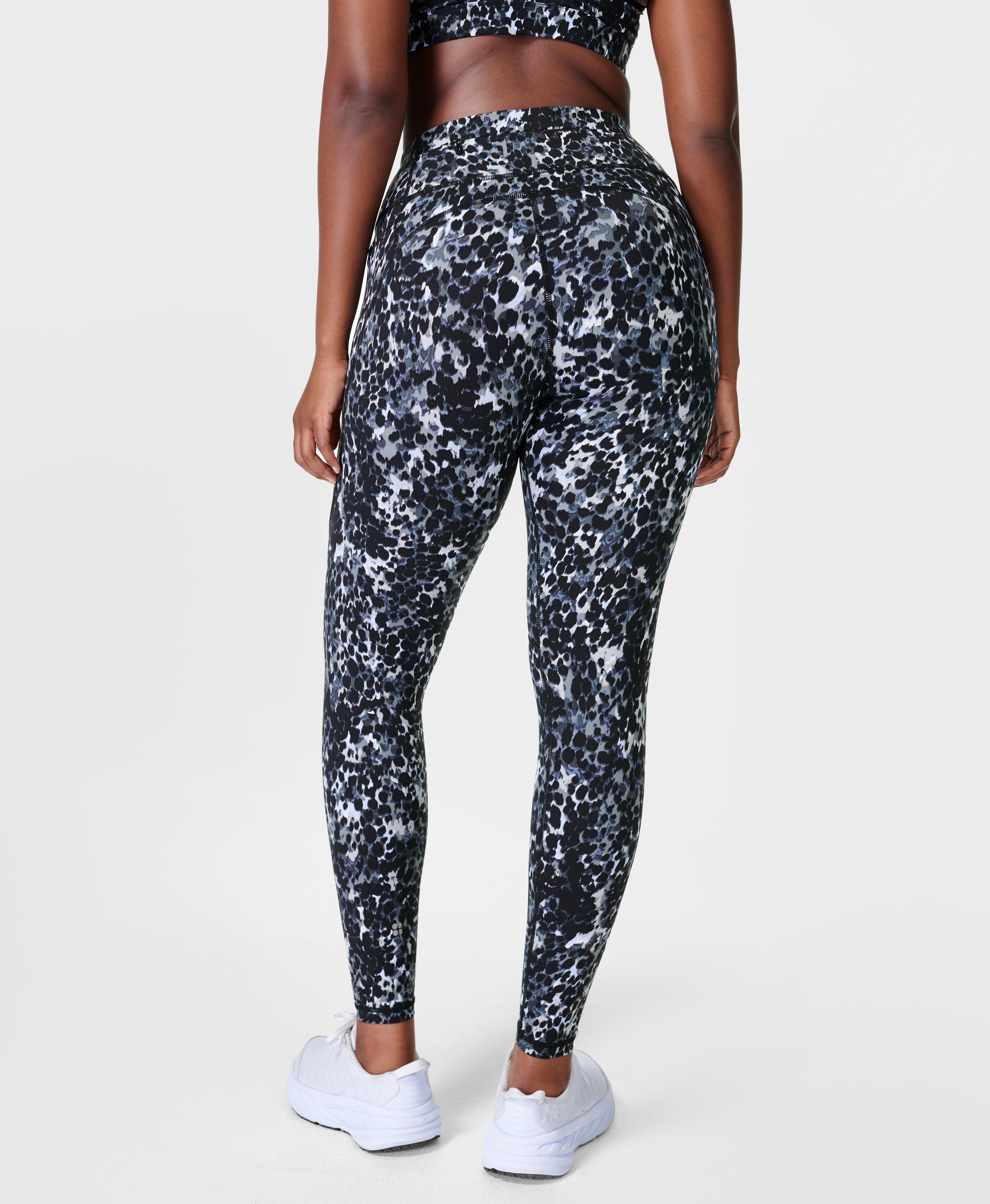 Sweaty Betty POWER CROPPED WORKOUT LEGGINGS - Leggings - blue/dark