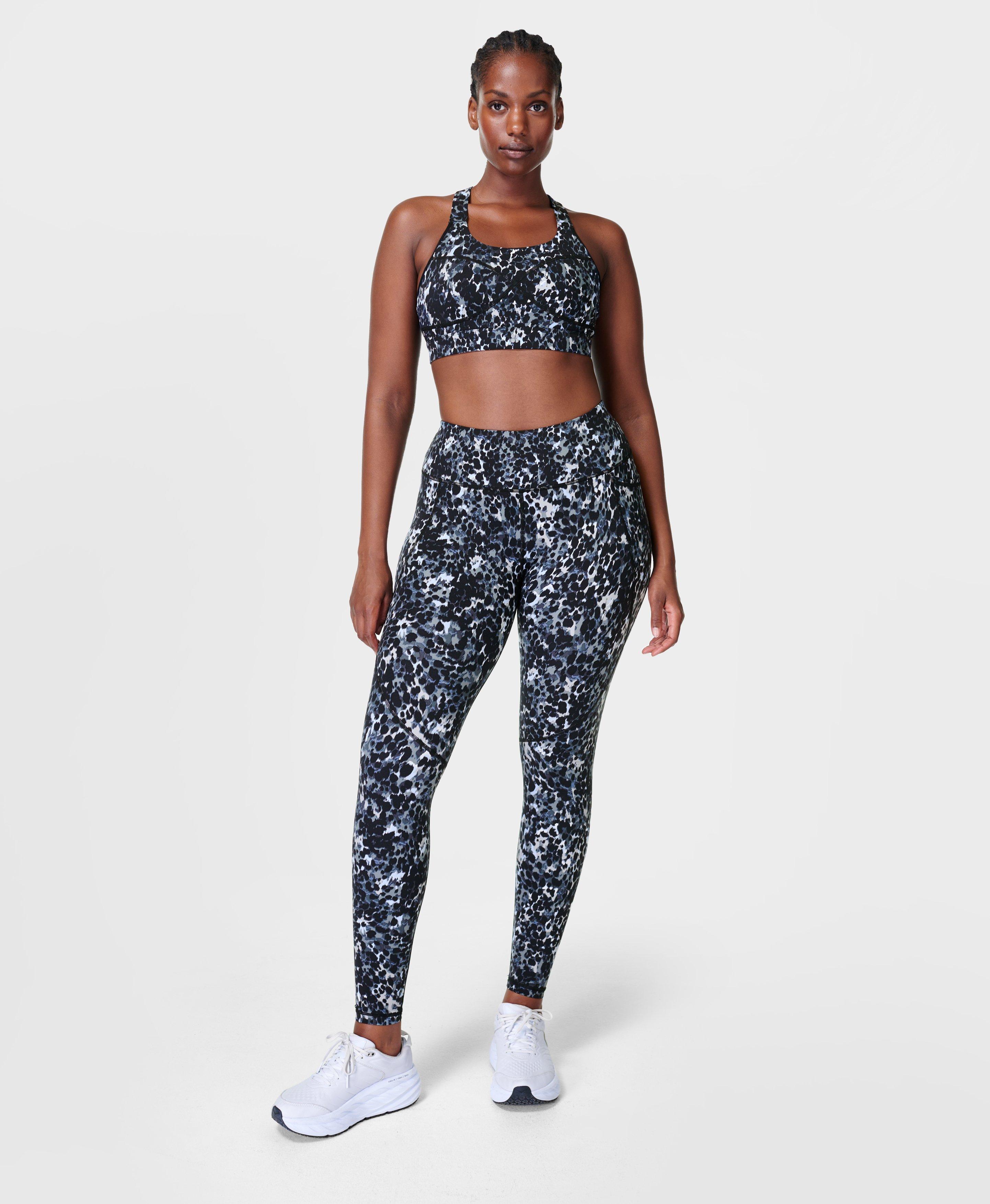 Feed The Wolf - Embossed Black Camo Legging – feedthewolf