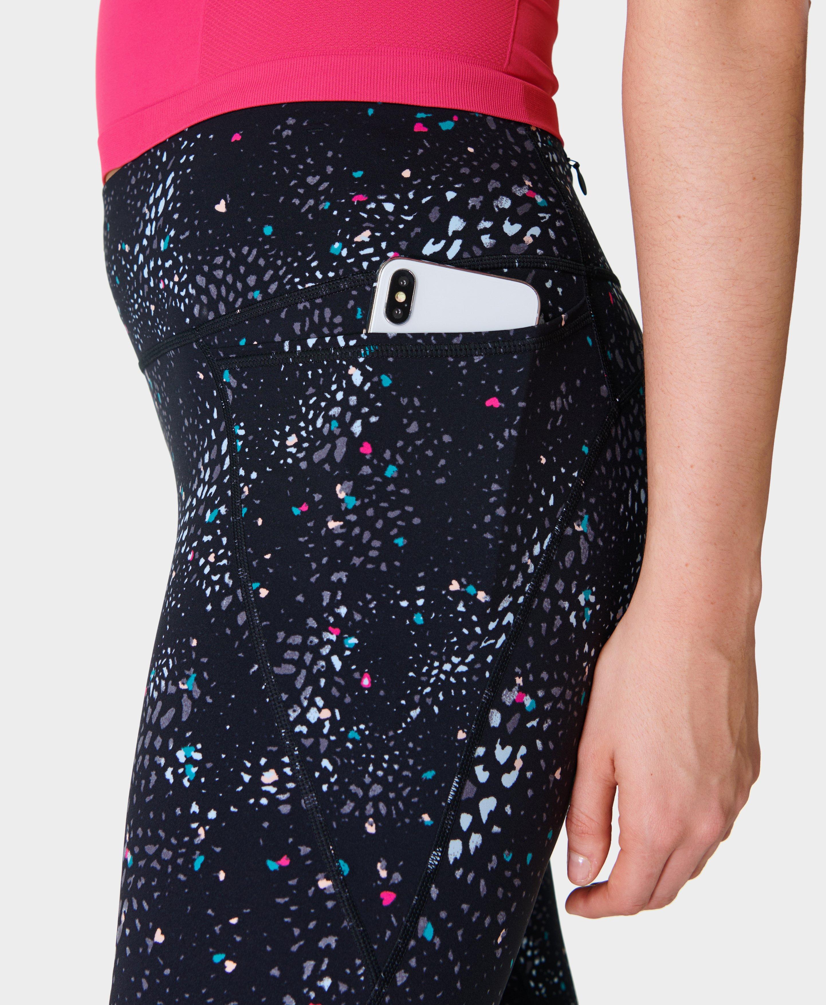 Star print workout on sale leggings