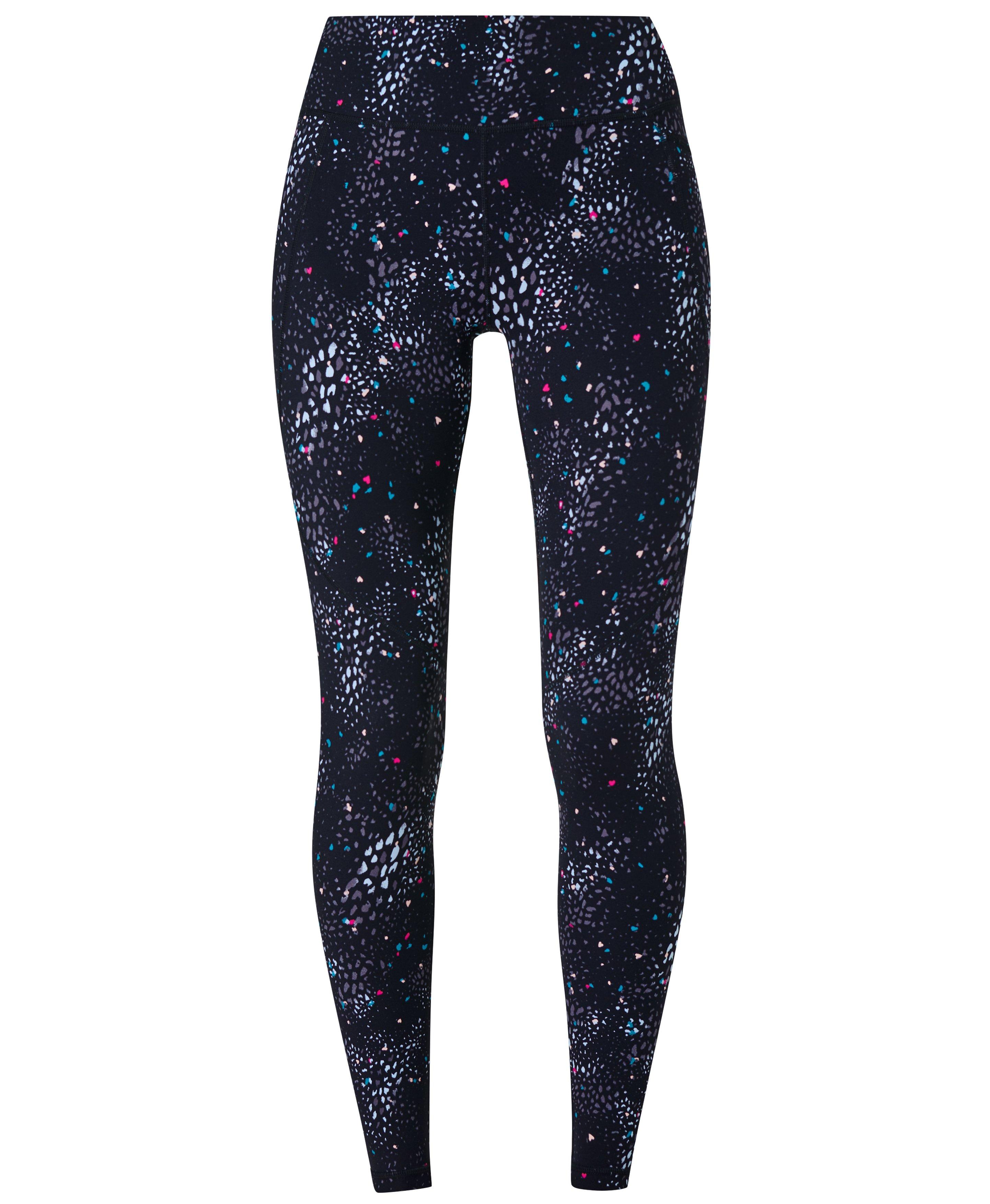 Black Nike Training Galaxy All Over Print Tights