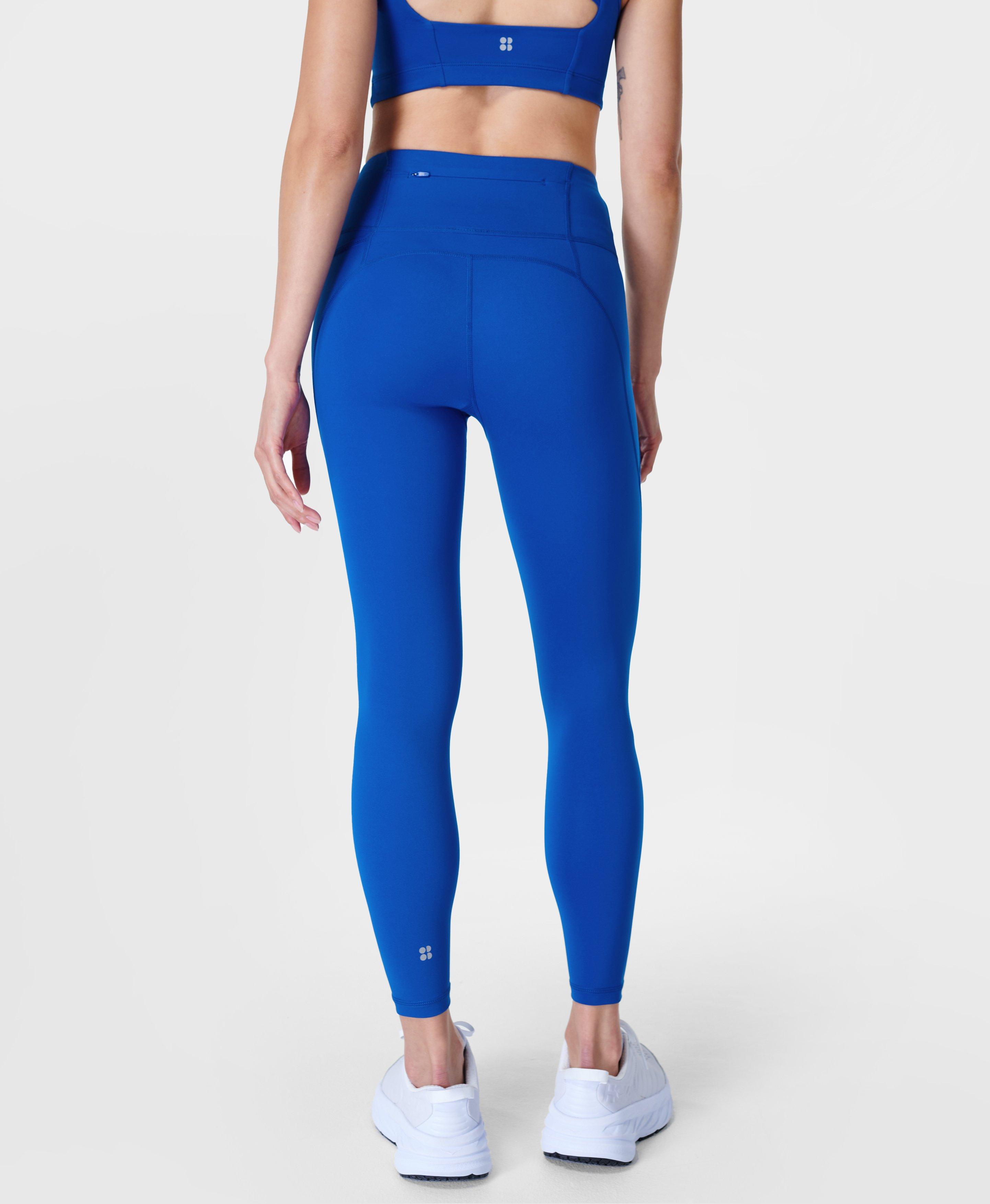 Blue 2024 workout tights