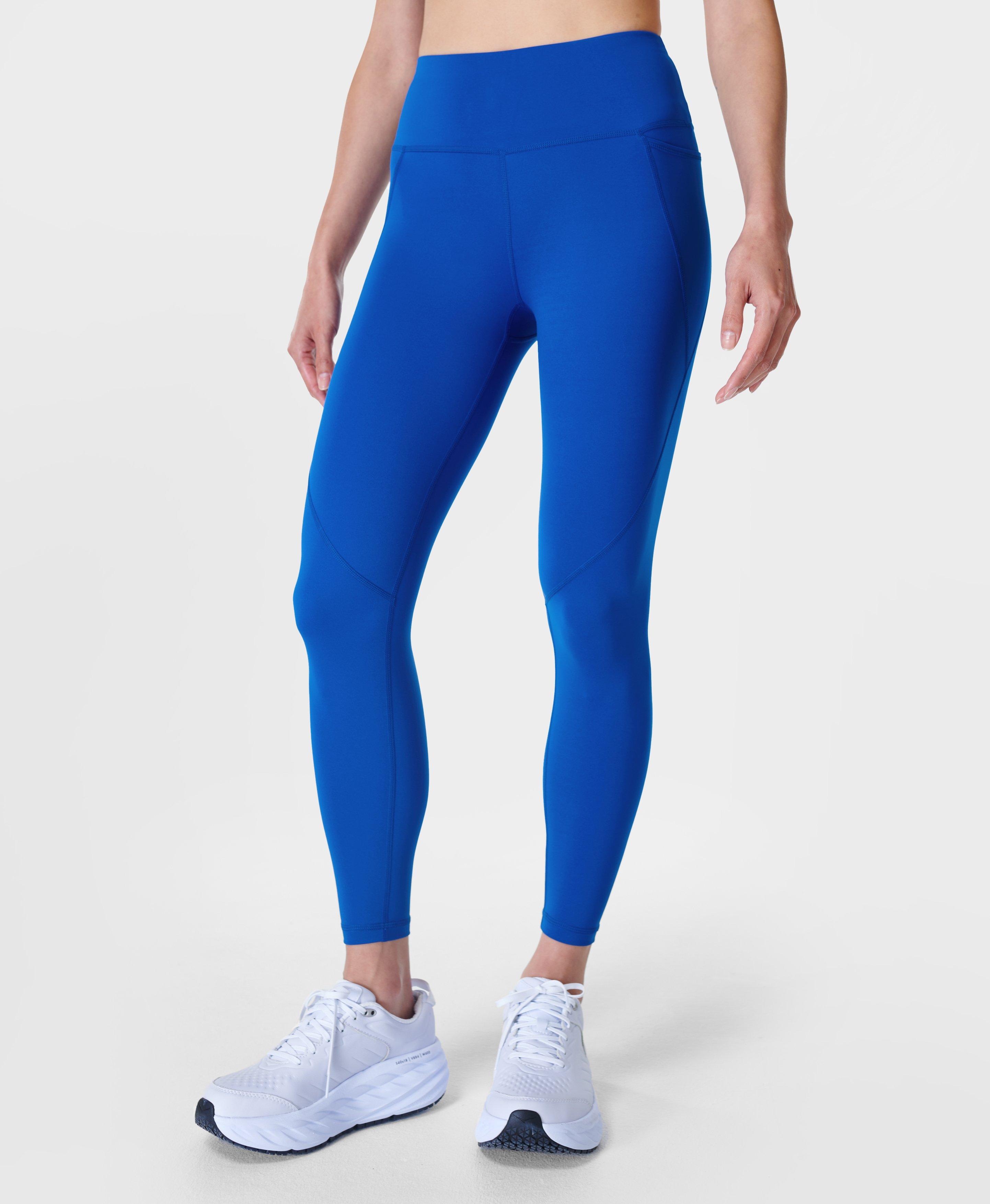 Power Workout Leggings - Navy Blue, Women's Leggings